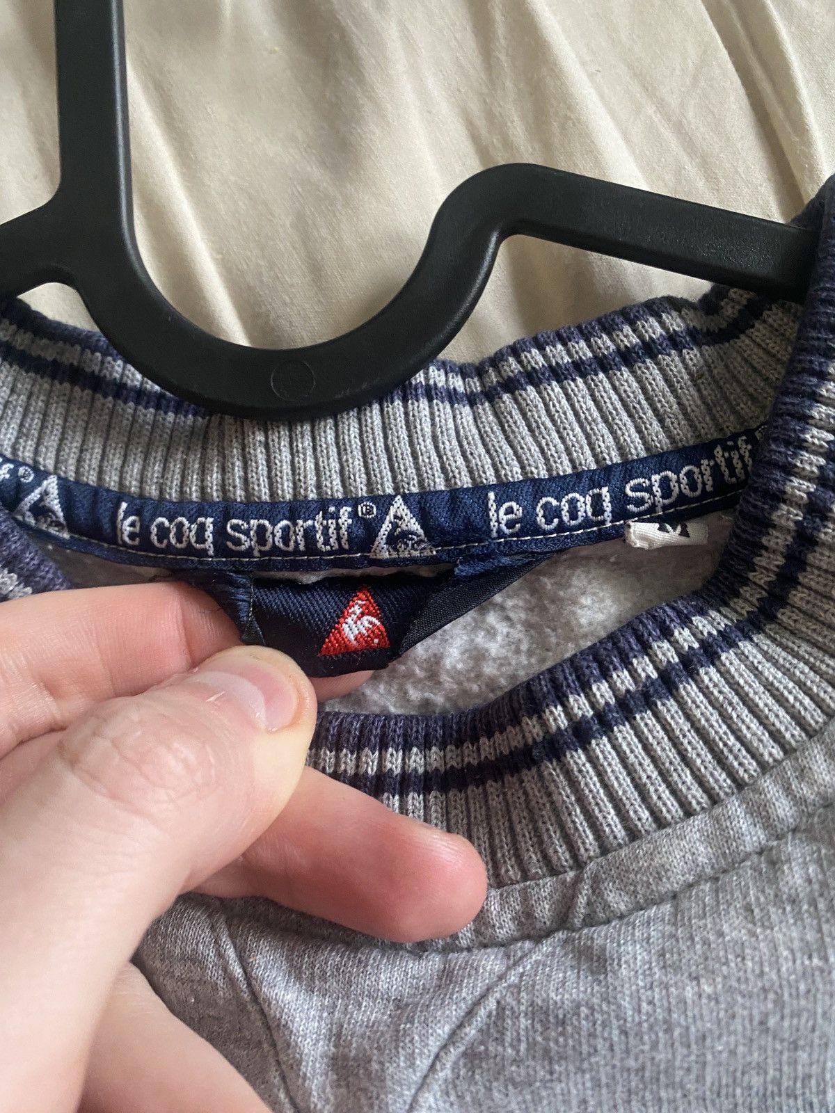 Le Coq Sportif × Vintage Vintage rare Le coq sportif big logo Sweatshirt Crewneck Size US XL / EU 56 / 4 - 2 Thumbnail