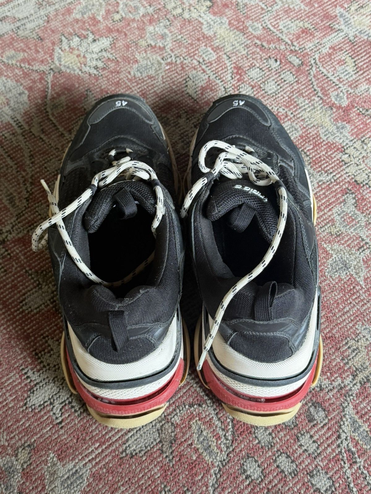 Balenciaga Balenciaga triple s sneakers 45 Size US 12 / EU 45 - 2 Thumbnail