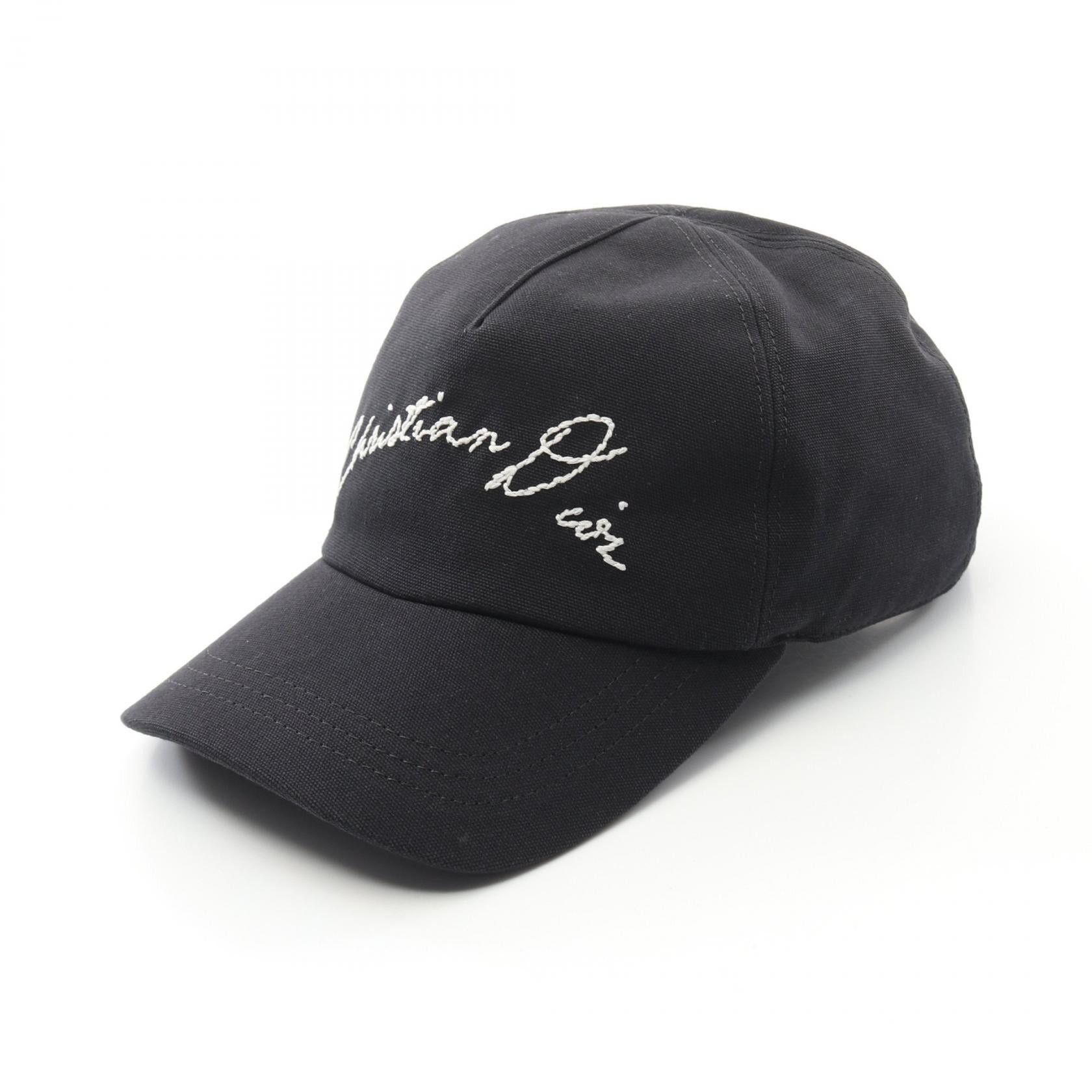Dior Cap Canvas Black
