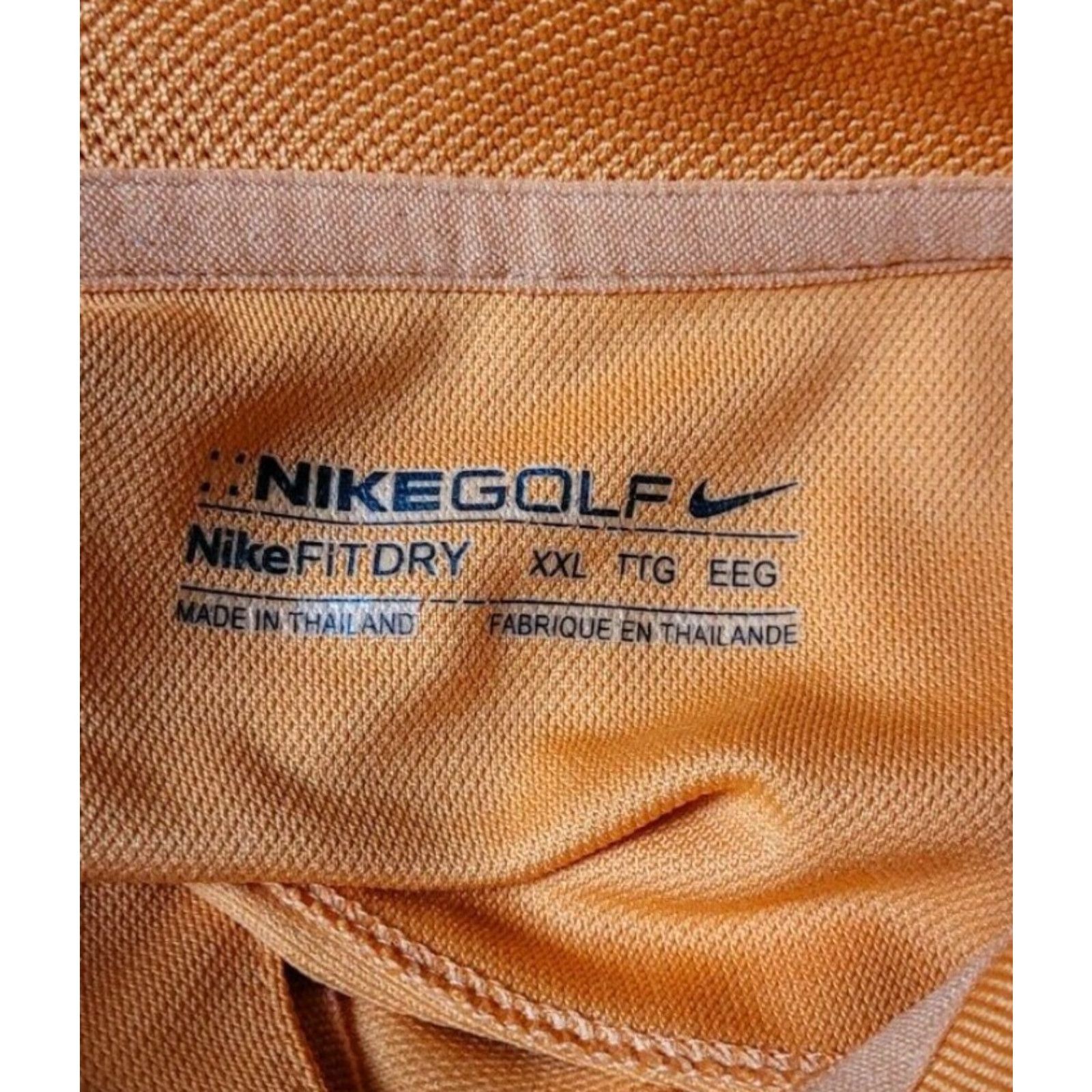 Nike Nike Bluffton Golf Club Polo Shirt - XXL - 2XL - Orange - Short Sleeve - Men - Polo - Polyester - Fit Dry - Logo - Golf - Shirt Size US XXL / EU 58 / 5 - 4 Thumbnail