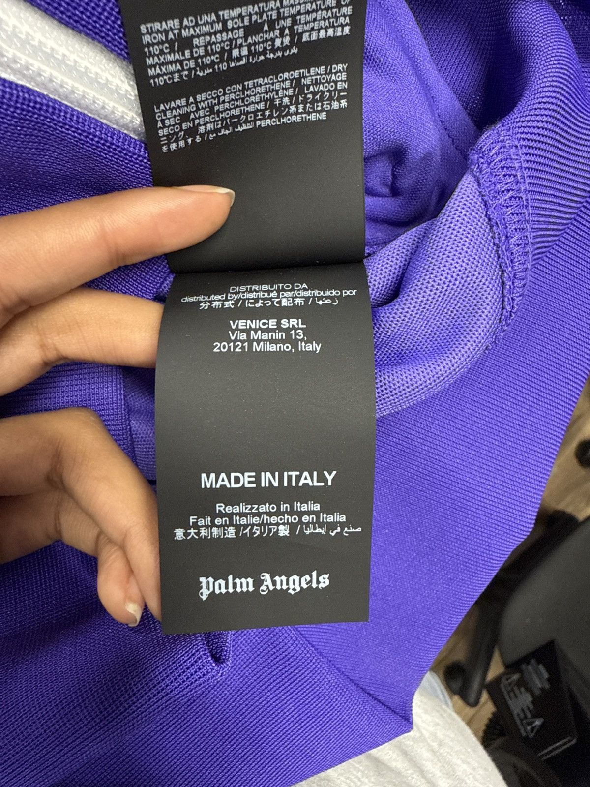Palm Angels PALM ANGELS x Playboi carti Purple Die Punk Jacket size Size US XS / EU 42 / 0 - 3 Thumbnail