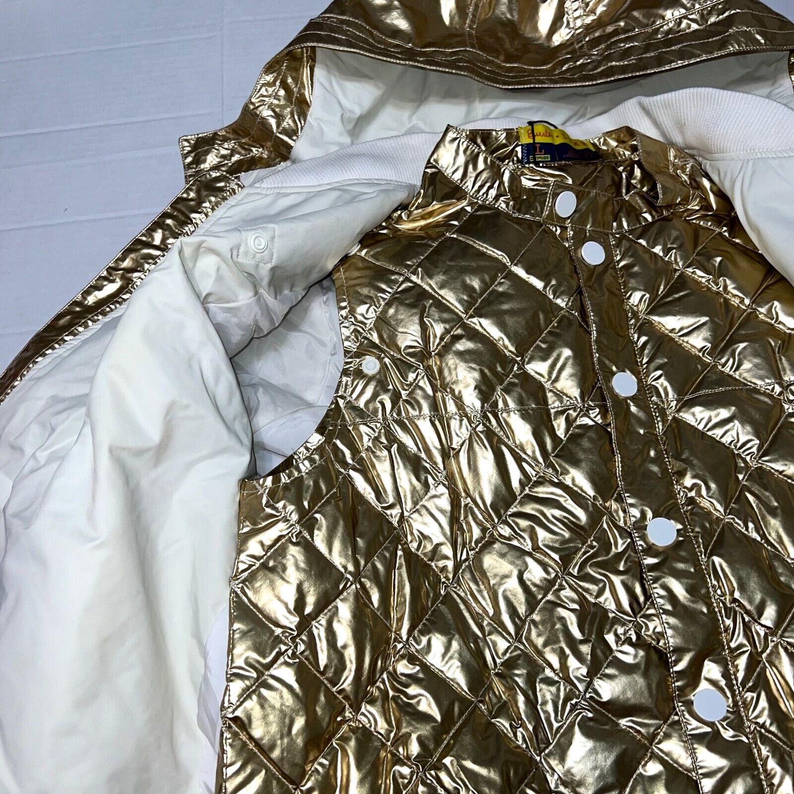 Burton L.A.M.B. By Burton DryRide Gold Metallic Jacket & Vest Large Size L / US 10 / IT 46 - 5 Thumbnail