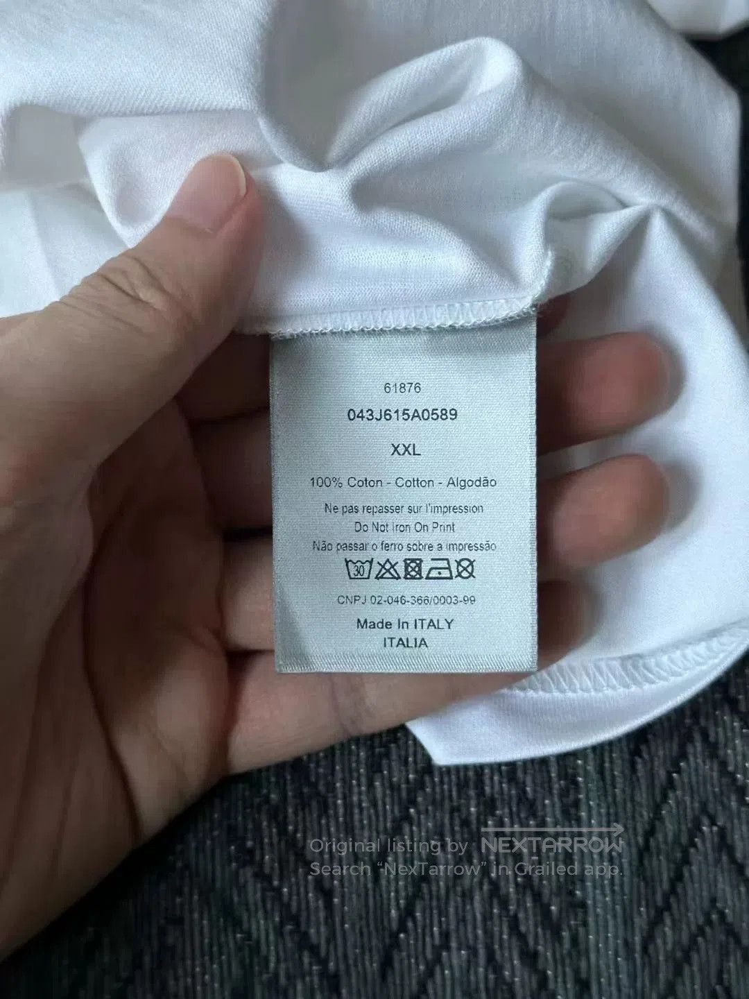 Dior christian dior white short sleeve t-shirt. Size US XXL / EU 58 / 5 - 4 Thumbnail