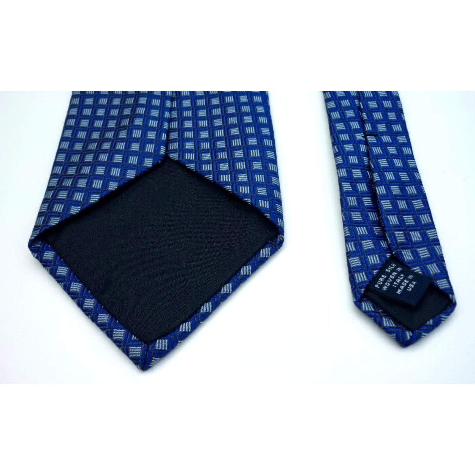 Brooks Brothers Brooks Brothers Makers Silk Tie Men’s Classic Woven in Italy Made in USA Blue Plaid Check 57.5" 3.75" 100% Silk Size ONE SIZE - 7 Thumbnail