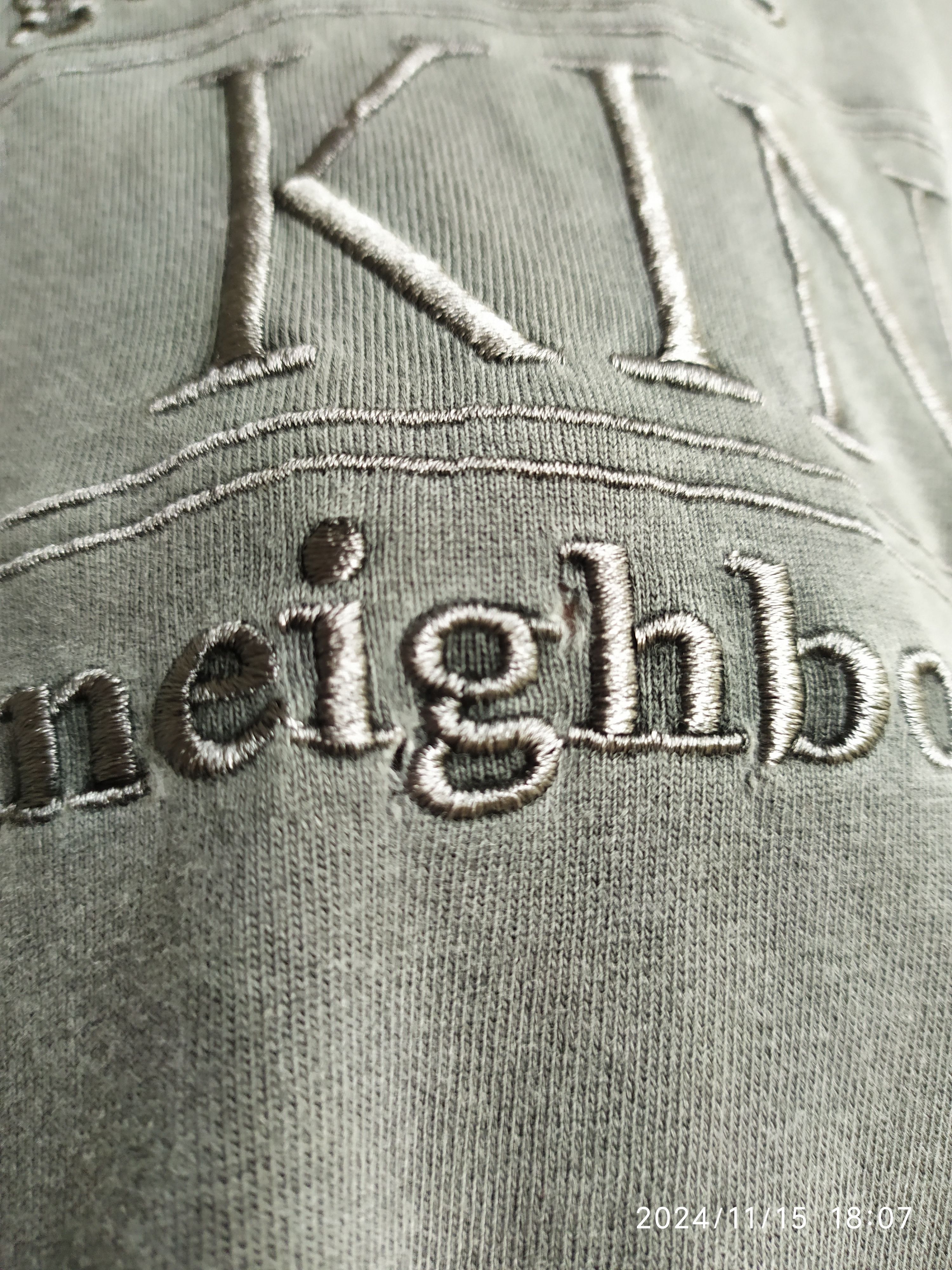 If Six Was Nine × Japanese Brand × KMRii Vintage SLY Dauble Sleeve Grey faded Shirt Size US L / EU 52-54 / 3 - 3 Thumbnail