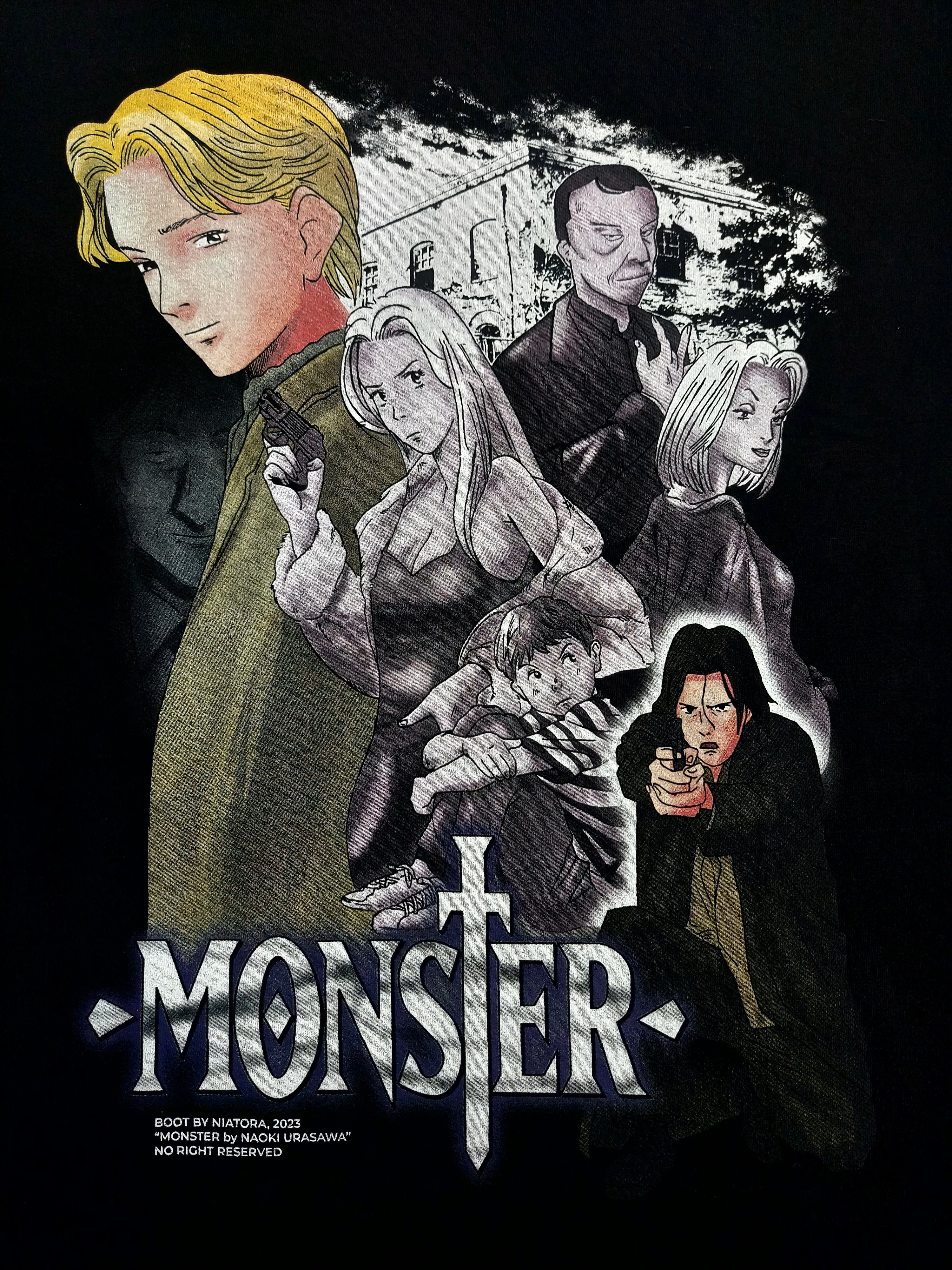 Anime × Japanese Brand 💥Monster T Shirt Size US XL / EU 56 / 4 - 1 Thumbnail