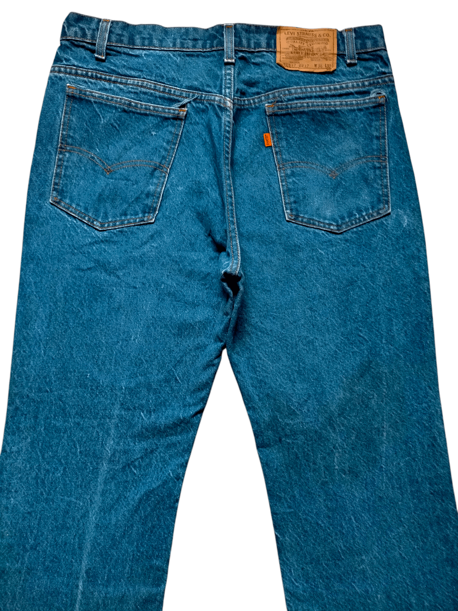Levi's Vintage 80s Levis 517 Flare Jeans Boot Cut Denim Size US 34 / EU 50 - 9 Thumbnail