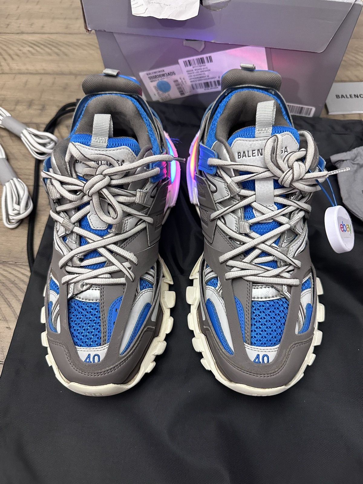 Balenciaga Balenciaga led track Size US 7 / EU 40 - 3 Thumbnail