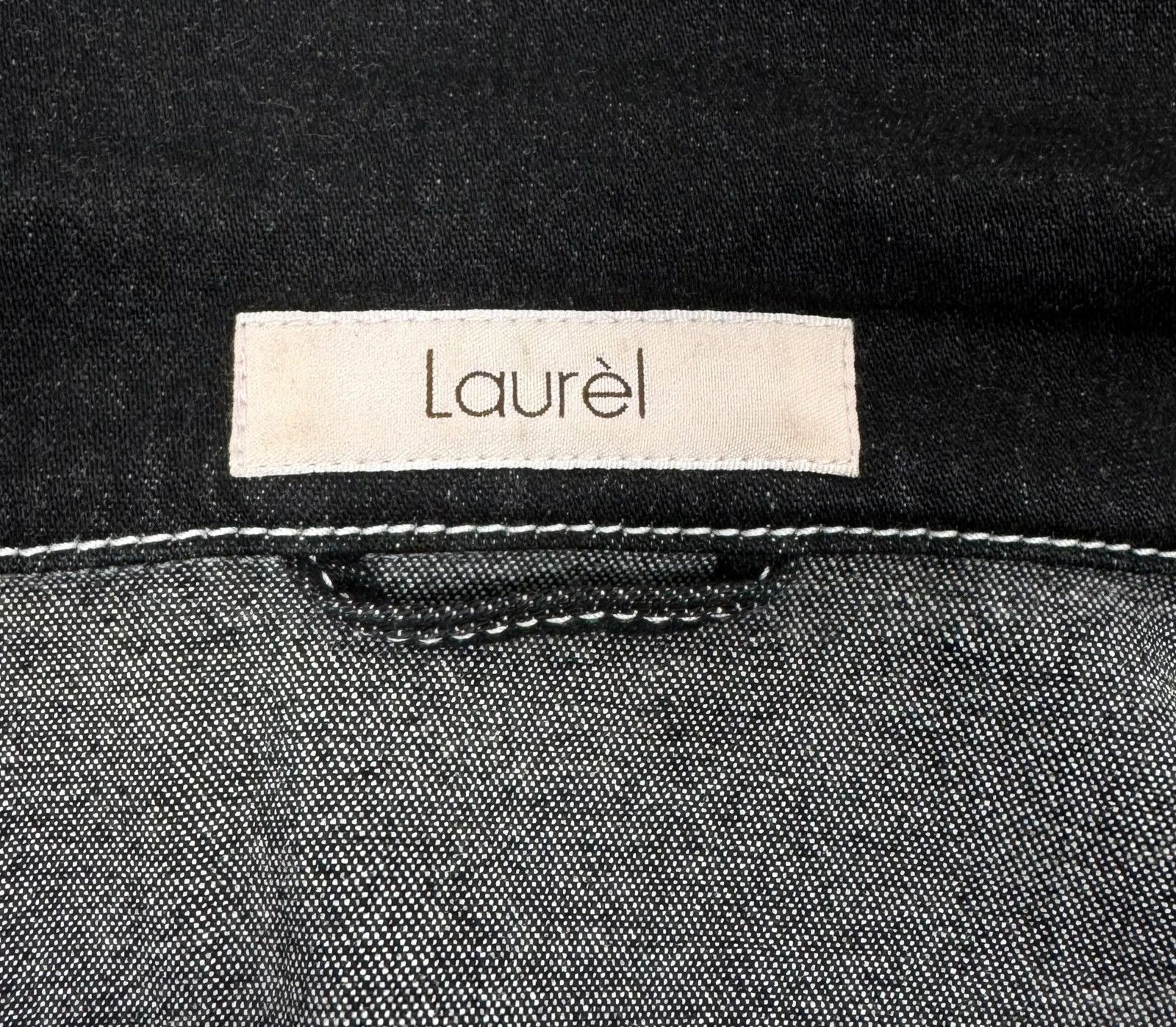 Laurel Laurel Denim Fringed Jacket Vintage size 44 Size L / US 10 / IT 46 - 11 Thumbnail