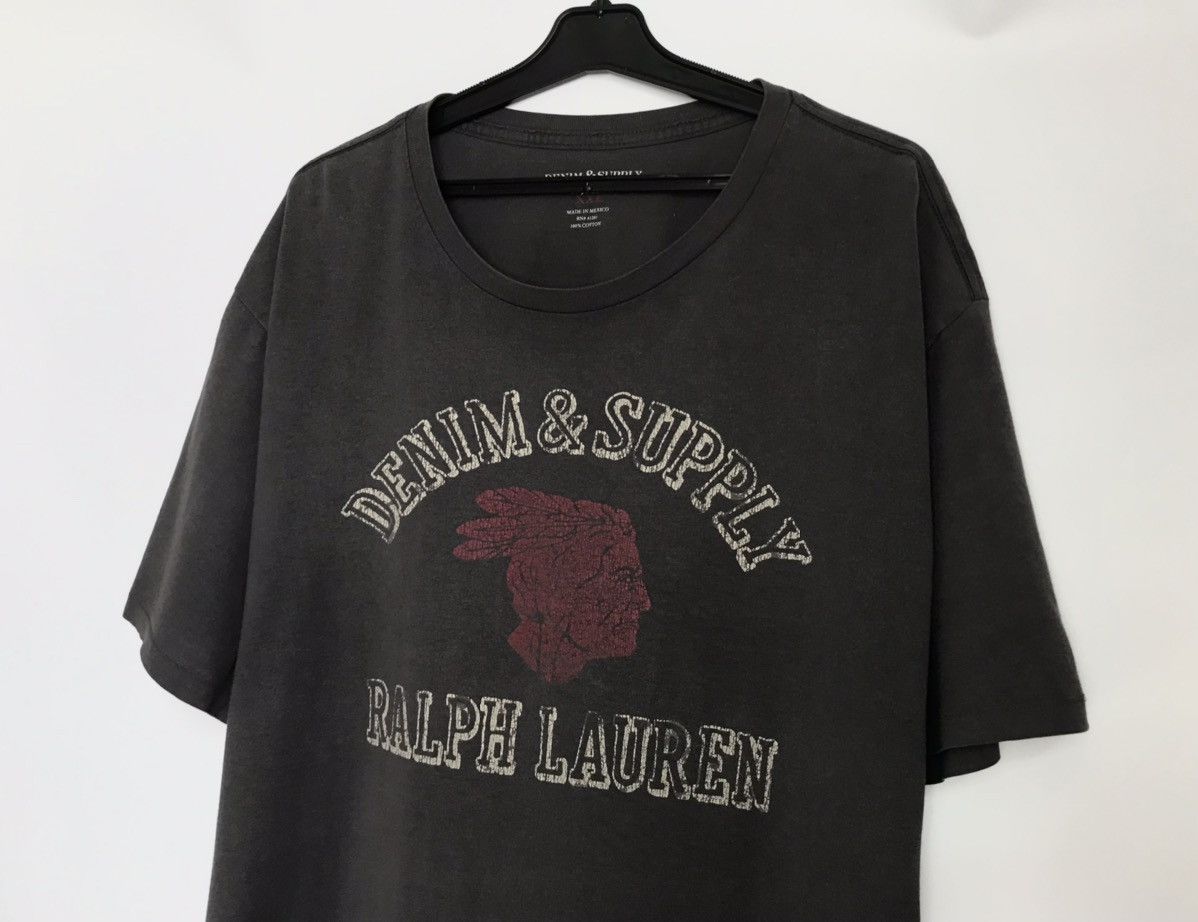 Denim & Supply Ralph Lauren Ralph Lauren Denim & Supply T-Shirt Mens Sz 2XL Gray Size US XXL / EU 58 / 5 - 2 Thumbnail