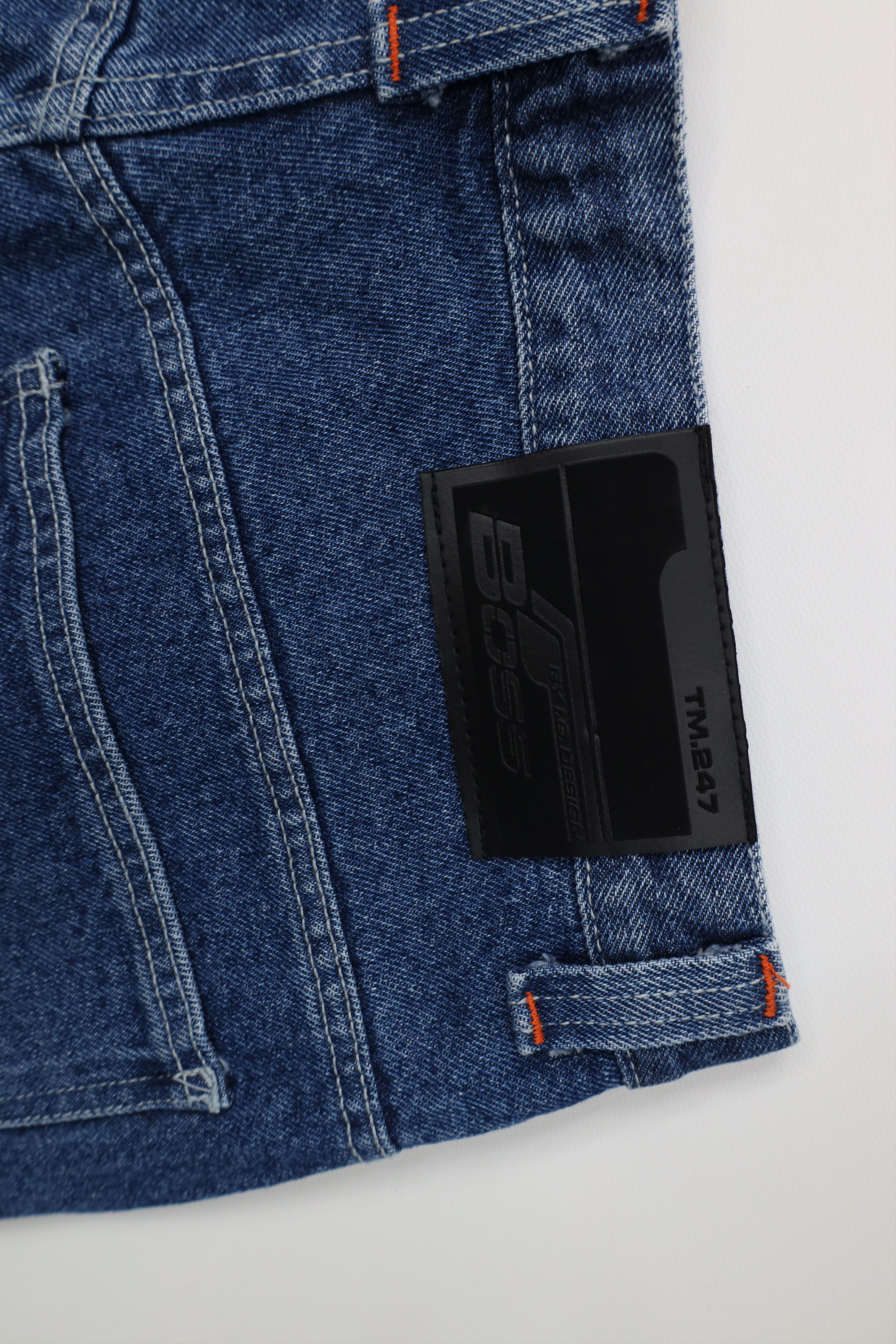 Vintage Deadstock Vintage 90s Boss Streetwear Wide Leg Jeans Size US 36 / EU 52 - 13 Thumbnail