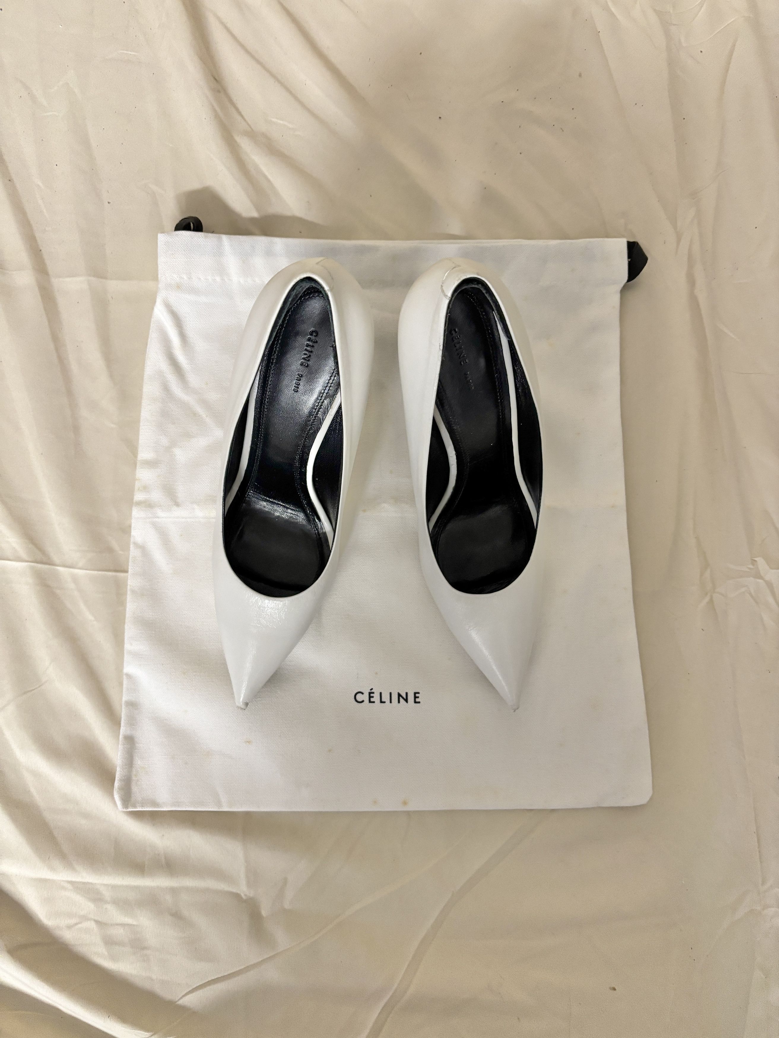Celine Celine Clear Heel Pumps by Phoebe Philo sz 39.5 Size US 9.5 / IT 39.5 - 2 Thumbnail