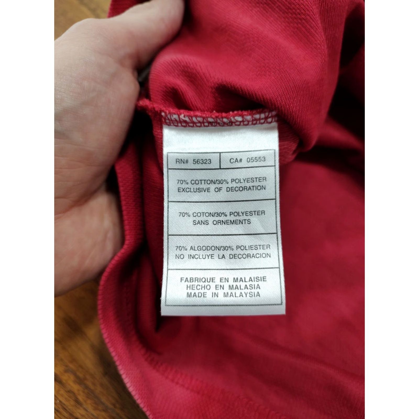 Nike VINTAGE Nike Polo Golf Tie Dye Shirt Swoosh Red 1 Of 1 XL L Adult Unisex 80s 90s College Golf Nike Golf Size US L / EU 52-54 / 3 - 6 Thumbnail
