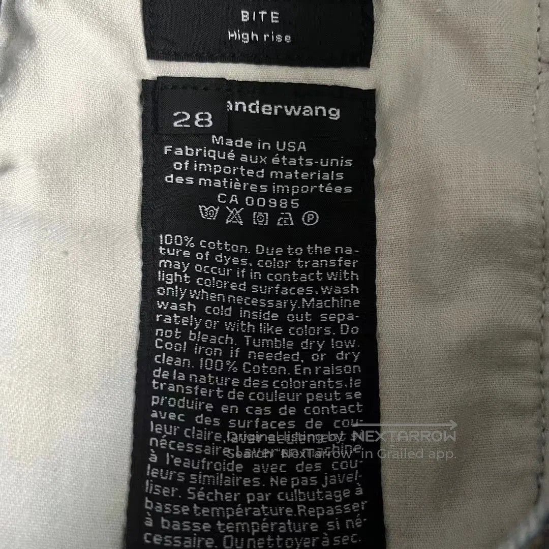Alexander Wang Alexander Wang Denim Shorts Size 28. Size 28" / US 6 / IT 42 - 3 Thumbnail