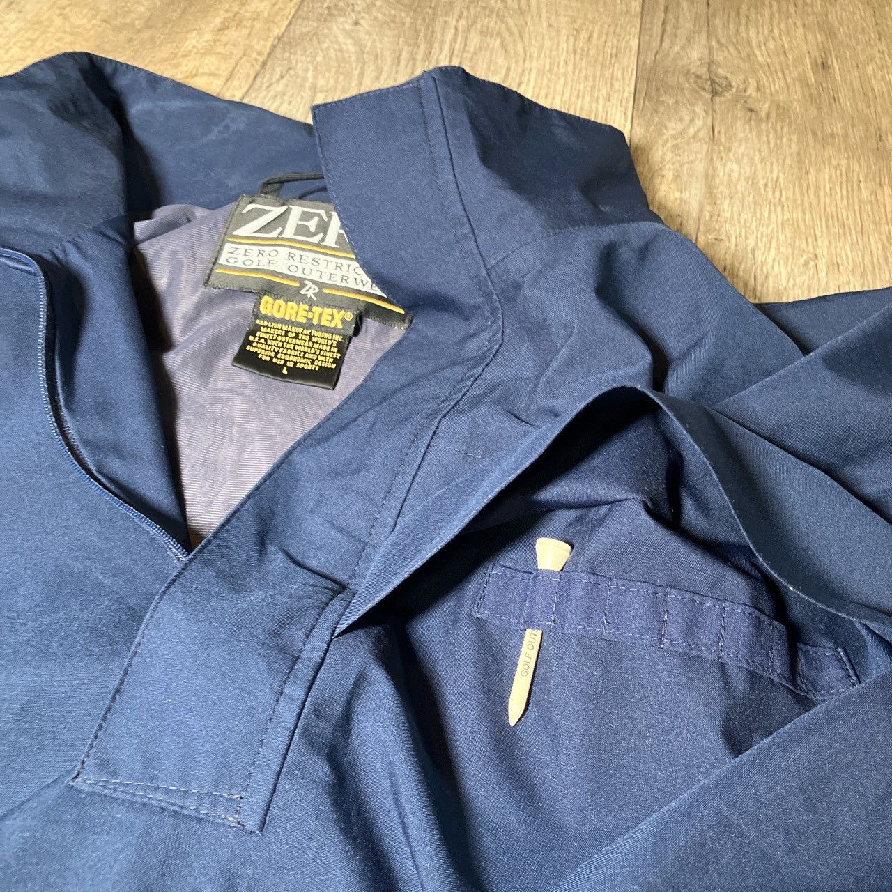 Goretex × Other × Vintage 2005 Vintage Zero Restriction GORE-TEX Golf Pullover Size US L / EU 52-54 / 3 - 2 Thumbnail