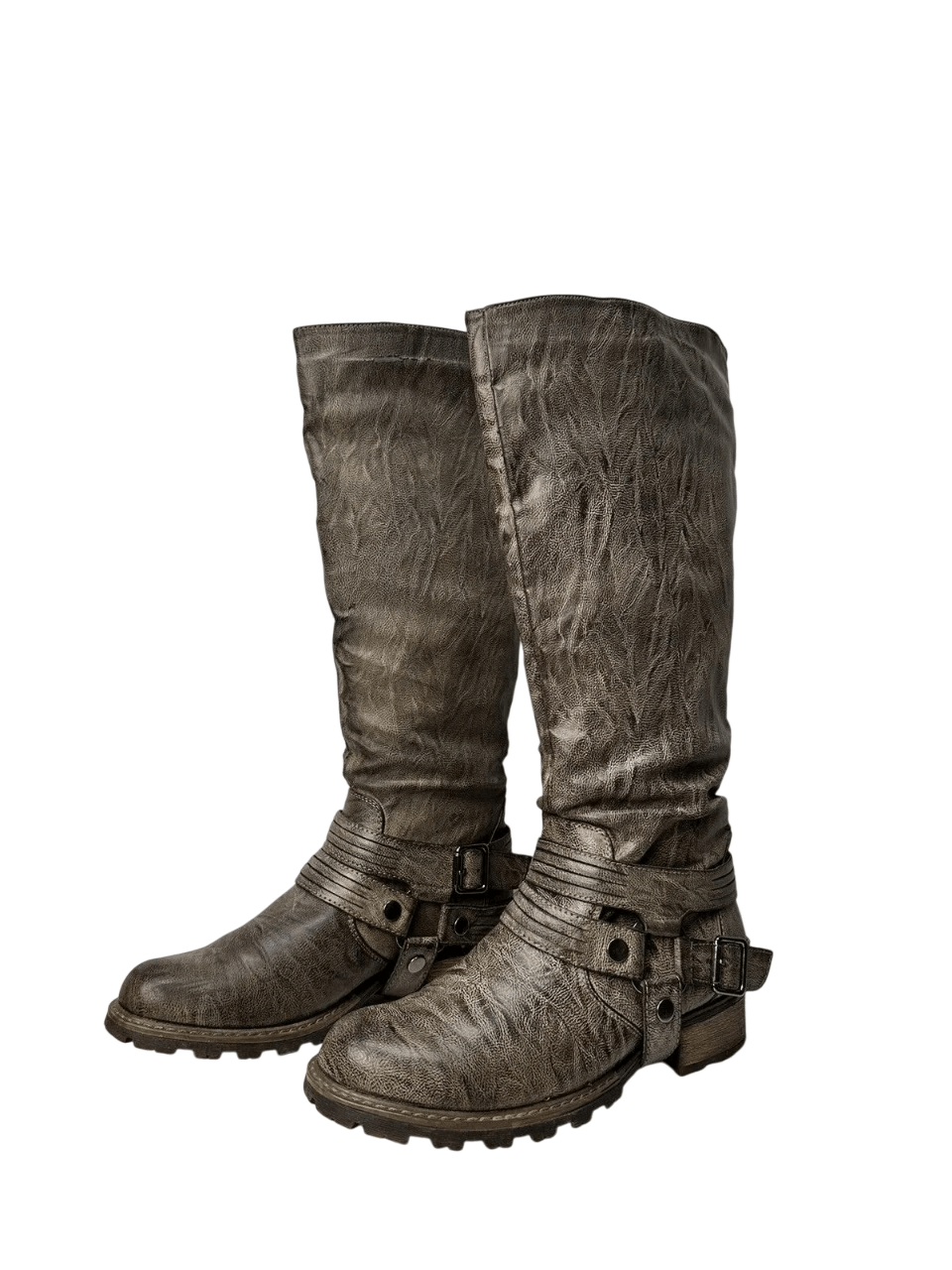 Western Rise Vintage High Boots Leather Rick Owens Style Western Opium Size US 8 / EU 41 - 6 Thumbnail