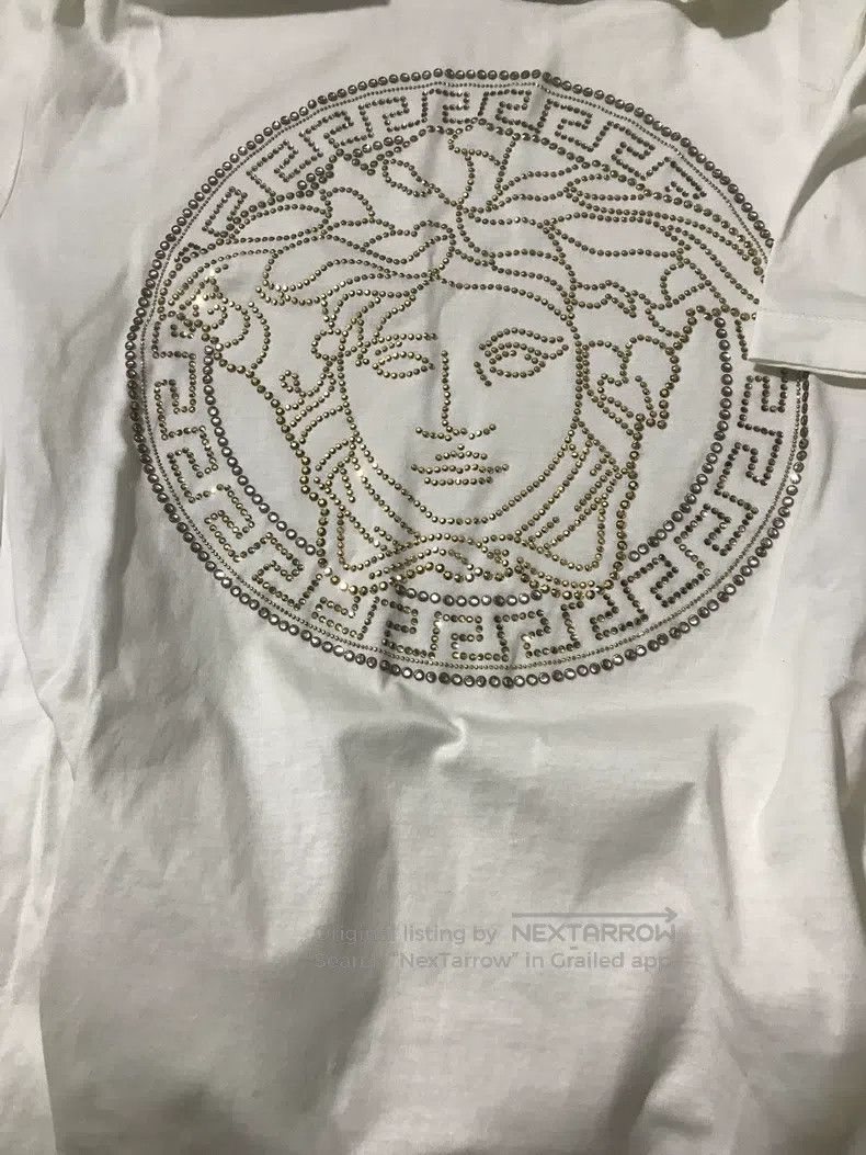 Versace Versace Full of diamond T-shirts Size US M / EU 48-50 / 2 - 2 Thumbnail