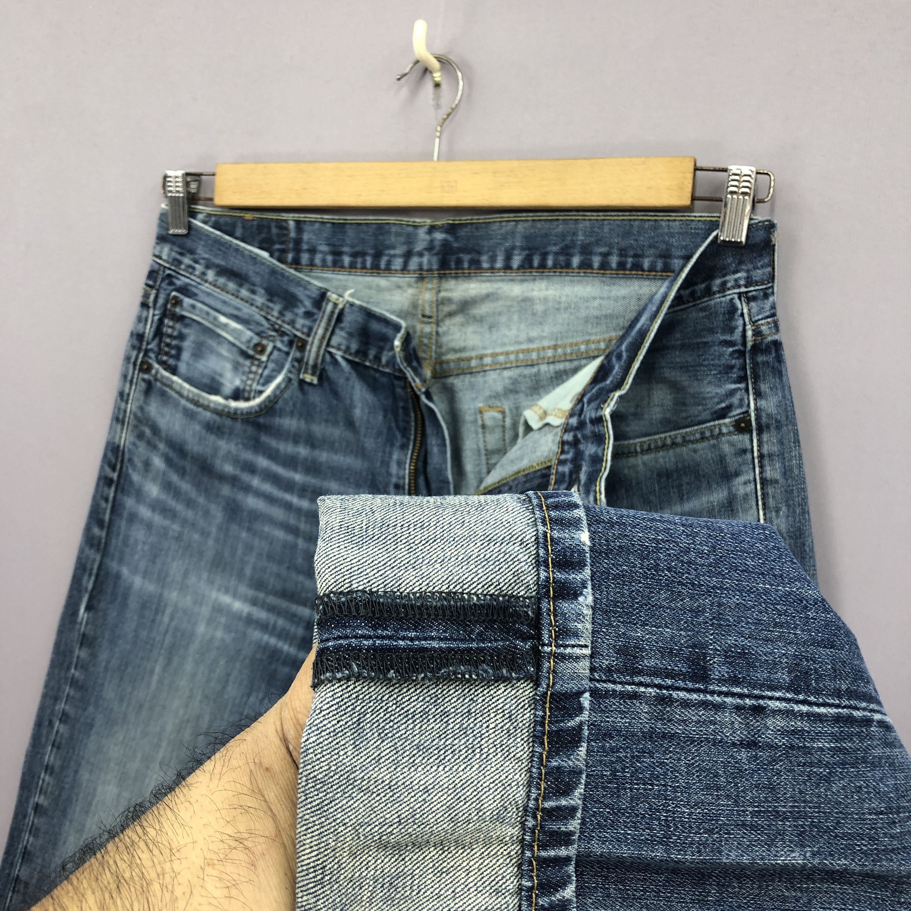 Levi's × Vintage Vintage Levis 527 Flare Jeans Wide Leg Bootcut Denim BS47138 Size US 26 / EU 42 - 8 Thumbnail