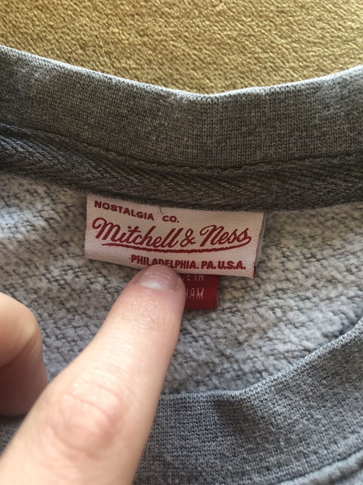 Mitchell & Ness × NBA × Vintage LOS ANGELES LAKERS NBA SPORT MITCHELL & NESS SWEATSHIRT CREW Size US S / EU 44-46 / 1 - 3 Thumbnail