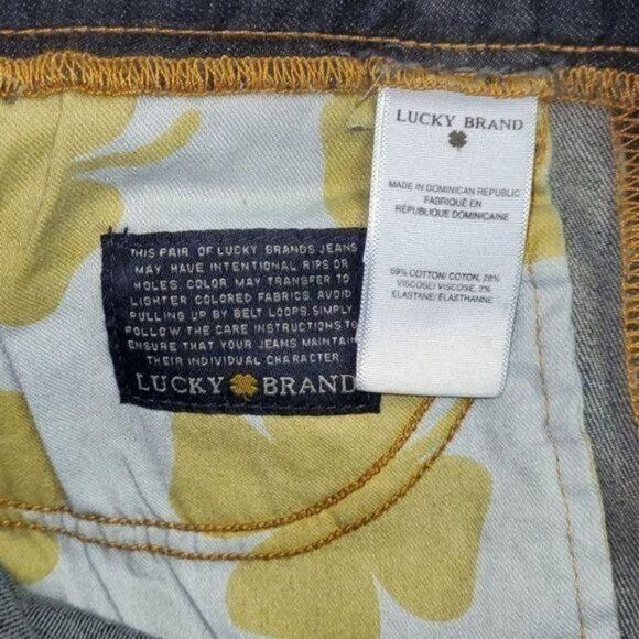 Lucky Brand Lucky Brand Sweet Jean Straight Blue Mid Rise Sz. 26 x 31 Je Size 26" / US 2 / IT 38 - 7 Thumbnail