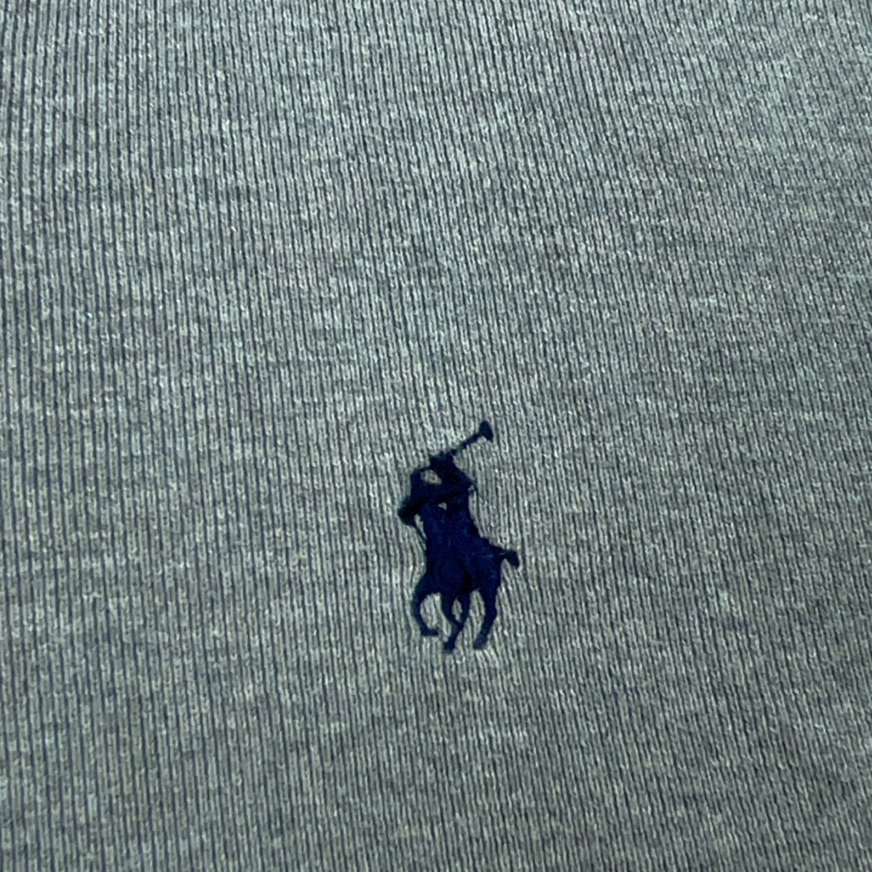 Polo Ralph Lauren VINTAGE Polo Ralph Lauren Sweater Shirt XL Gray Striped Knit Pullover Men XL Gray Polo Logo 90s Theme Mens Size US XL / EU 56 / 4 - 4 Thumbnail