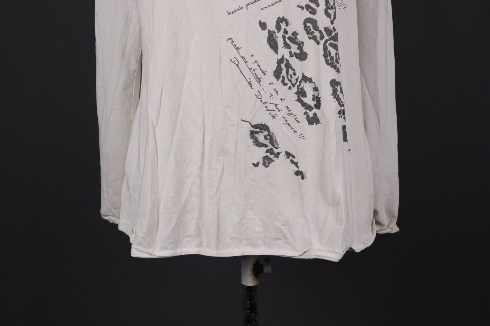 Bottega Veneta Bottega by Elisa Cavaletti White Printed Top Shirt Size XXL Size XXL / US 16-18 / IT 52-54 - 3 Thumbnail
