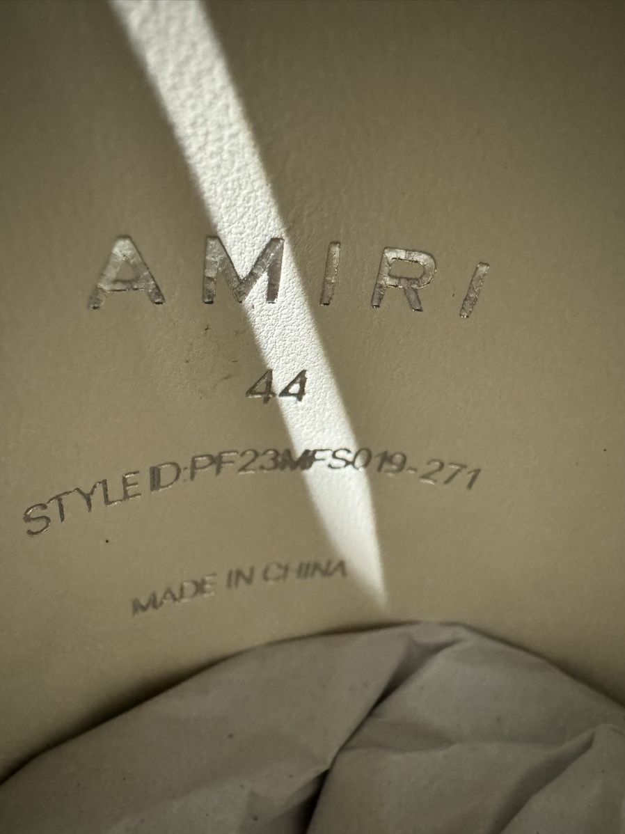 Amiri Amiri Star Slip On Sneaker NEW 750$ Size US 11 / EU 44 - 10 Thumbnail