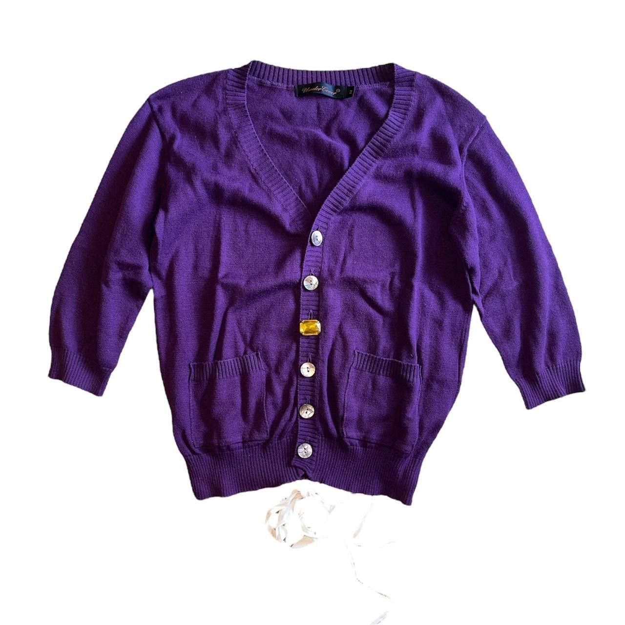 Jun Takahashi × Undercover × Vintage UNDERCOVER 2005 S/S But Beautiful II Cardigan Size M / US 6-8 / IT 42-44 - 2 Thumbnail