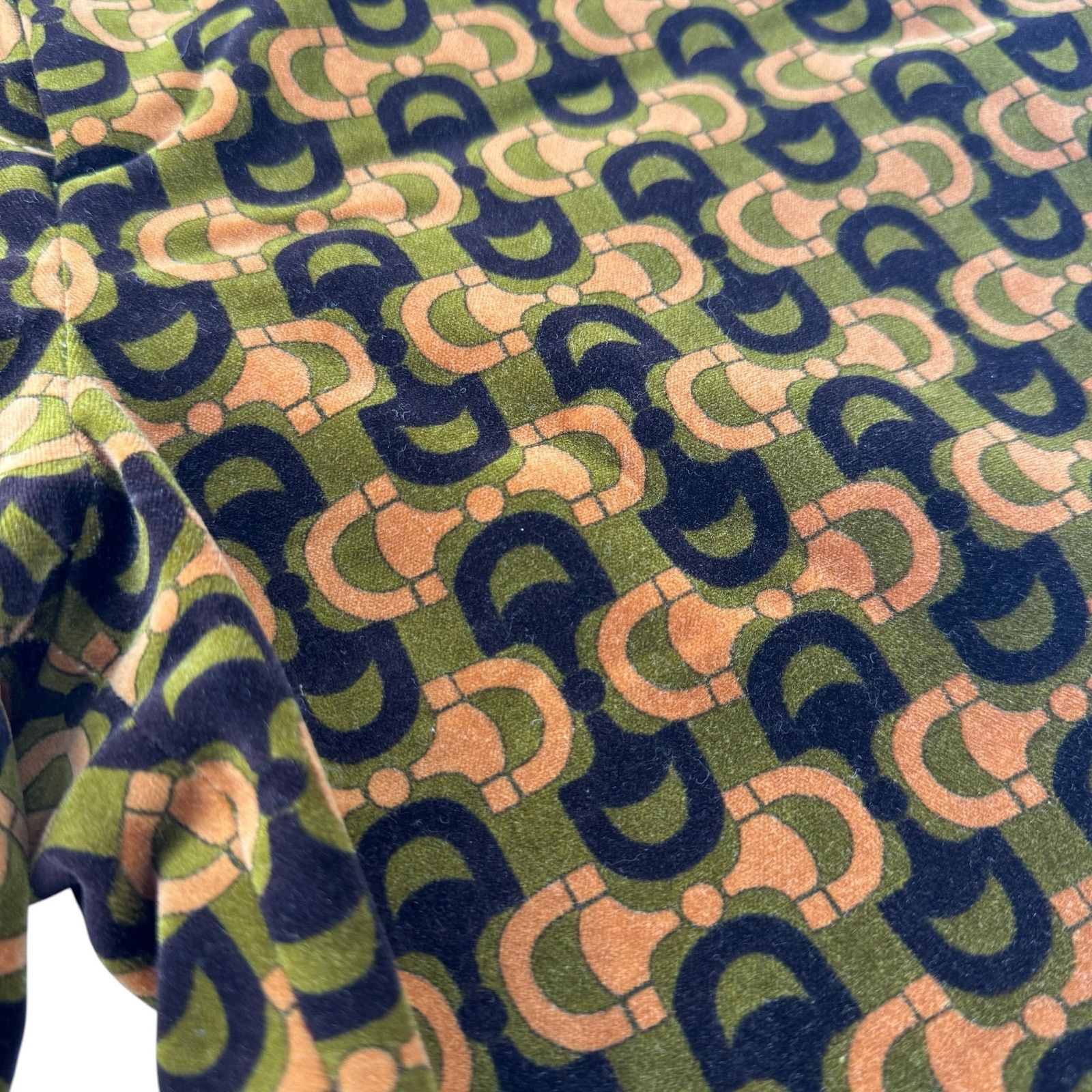 Gucci Gucci Horsebit Velvet Flared Pants Size US 34 / EU 50 - 10 Thumbnail
