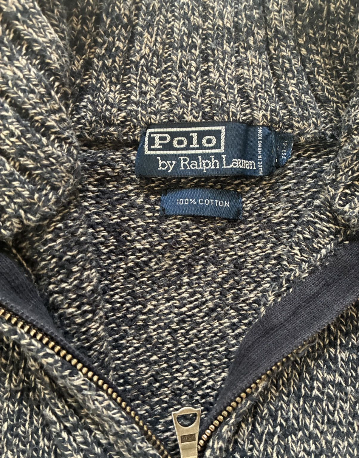 Polo Ralph Lauren Ralph Lauren Quarter Zip Knit Size US L / EU 52-54 / 3 - 3 Thumbnail
