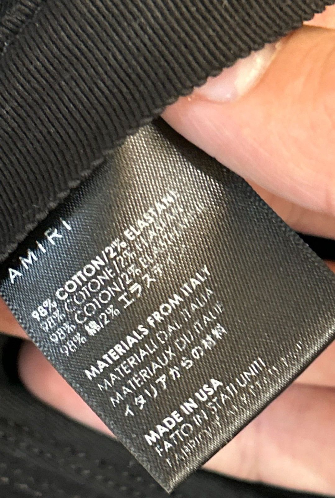 Amiri Amiri Double-Knee Distressed Destroyed Black Jeans Size US 32 / EU 48 - 5 Thumbnail