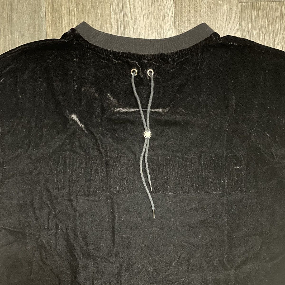 TEAM WANG Team Wang Printed Logo Velvet T-Shirt Size US L / EU 52-54 / 3 - 3 Thumbnail