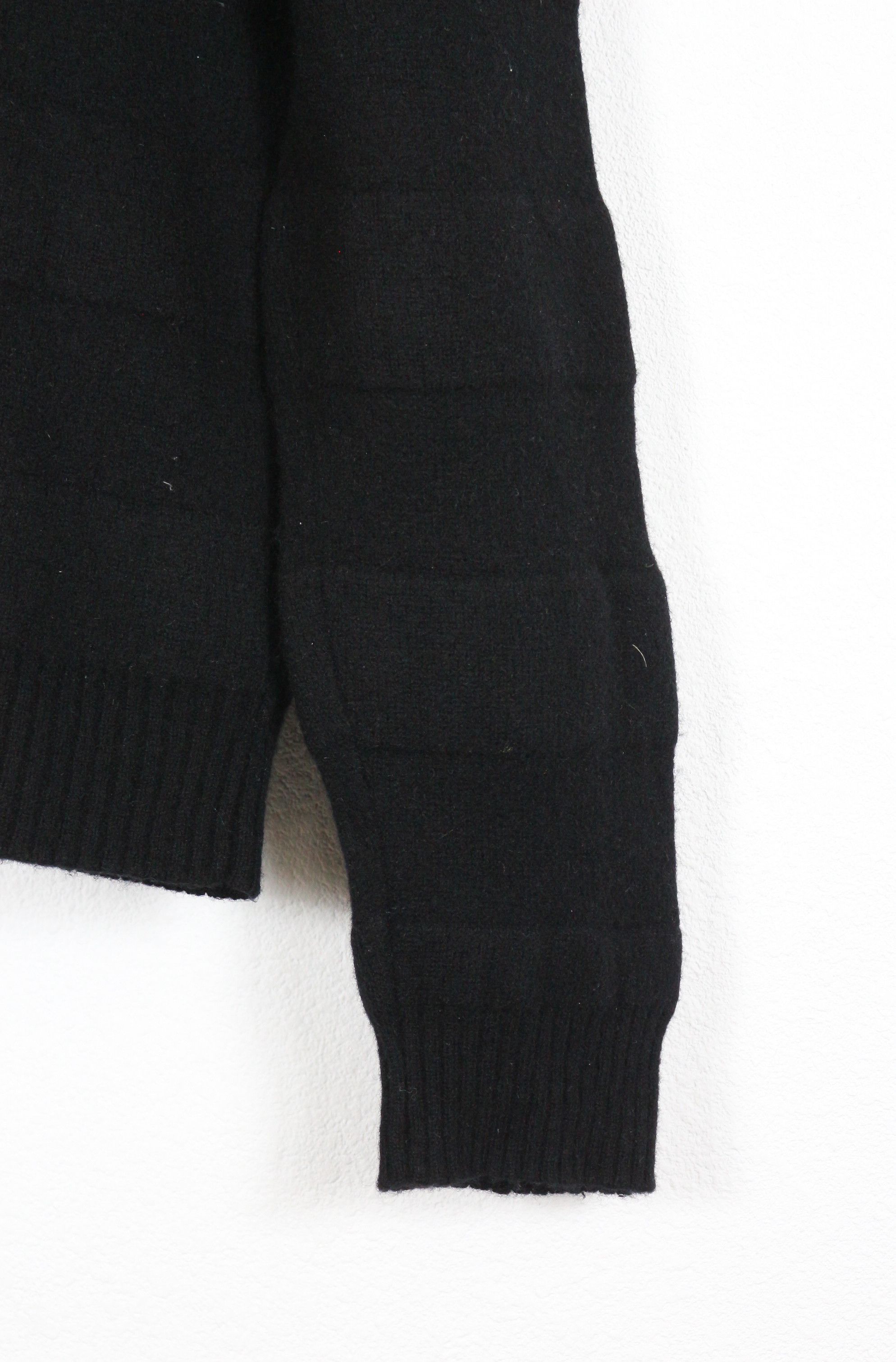 AMI AMI Paris Wide Knit Stripe Wool Sweater Size US L / EU 52-54 / 3 - 2 Thumbnail