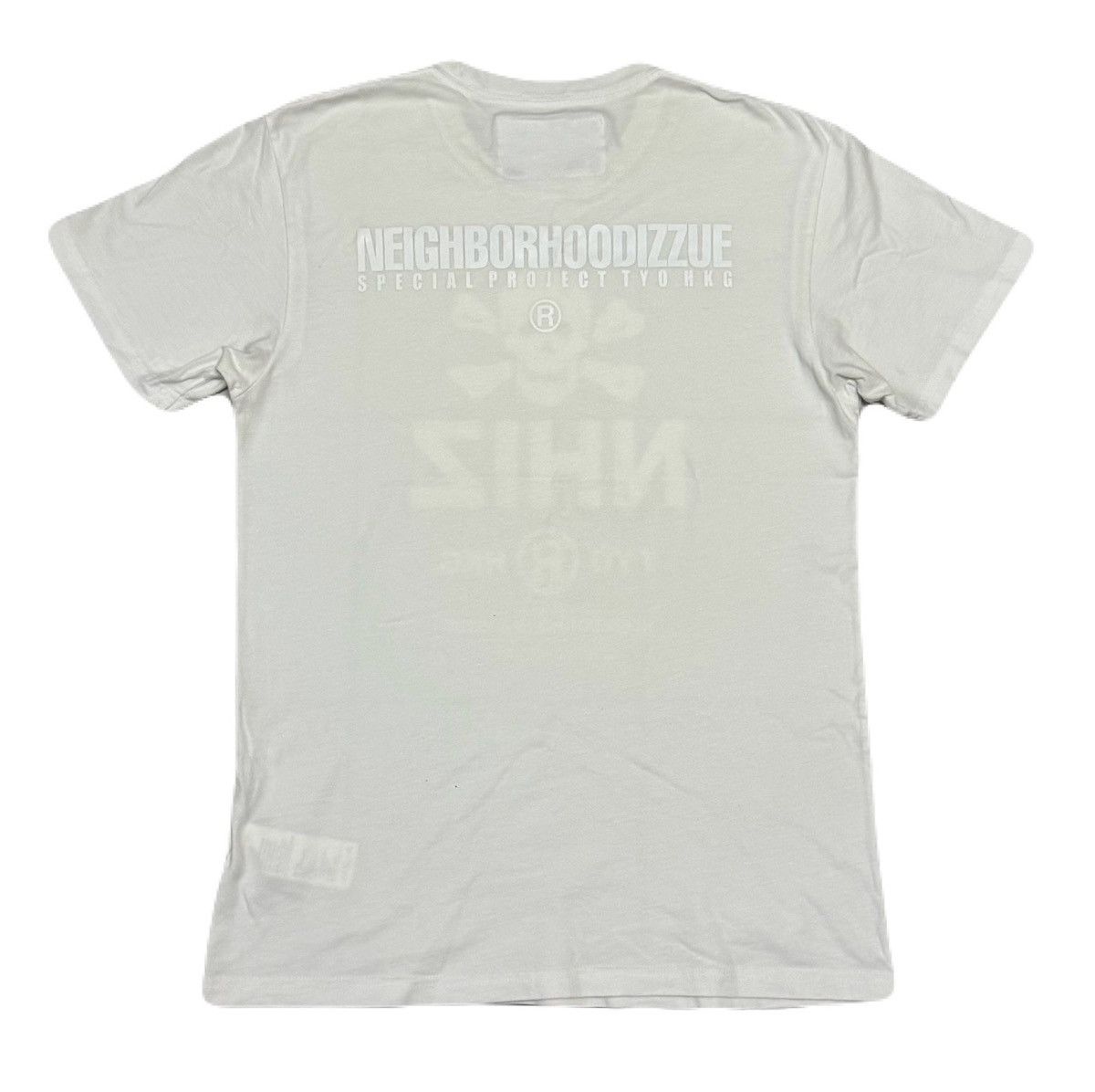 Neighborhood NEIGHBORHOOD x IZZUE White Tee Size US S / EU 44-46 / 1 - 2 Thumbnail