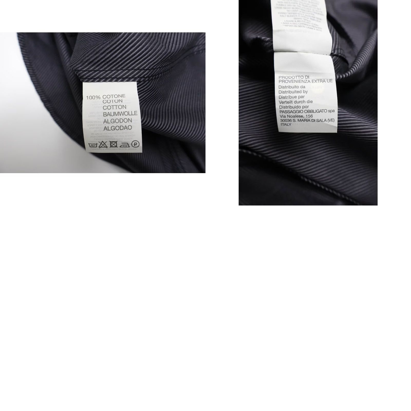 Vintage NARACAMICIE Shirt Men's SMALL Dark Grey Button Up Shiny Pure Cotton Spread Size US S / EU 44-46 / 1 - 8 Thumbnail