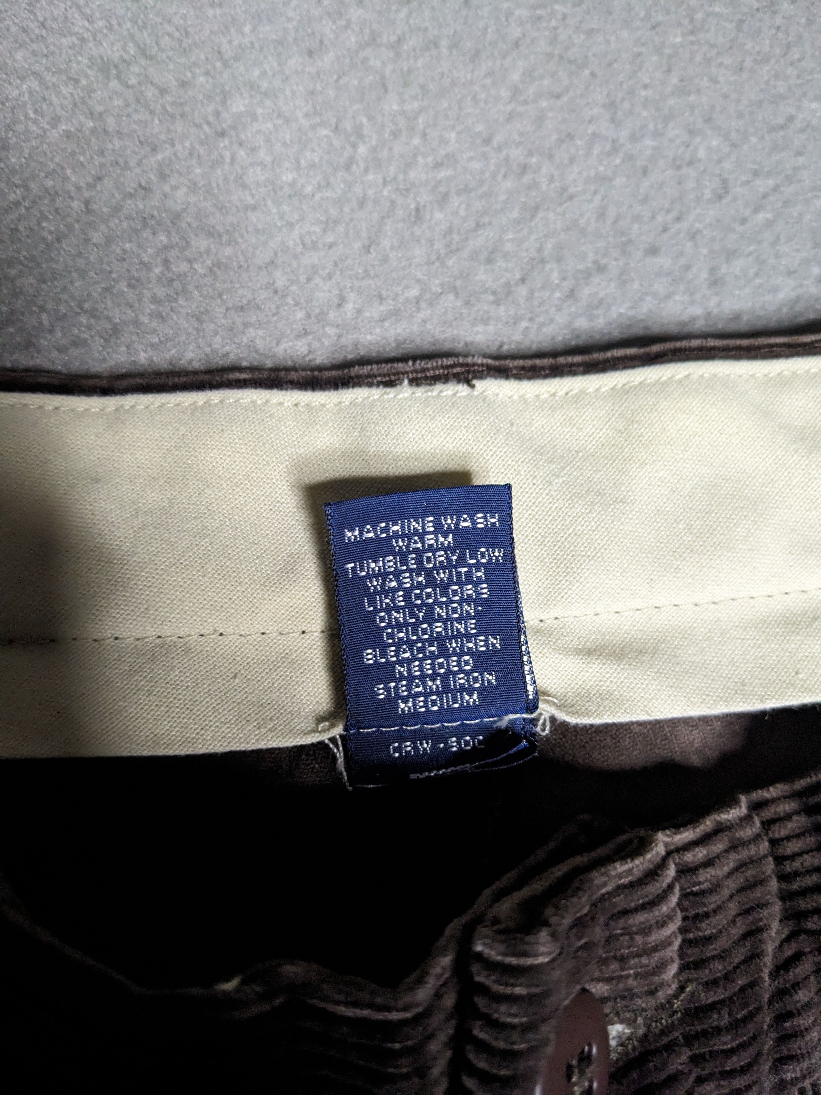 Ralph Lauren Sport VTG Ralph Lauren Sport Corduroy Pants 34x27 Straight Trouser Size US 34 / EU 50 - 11 Thumbnail