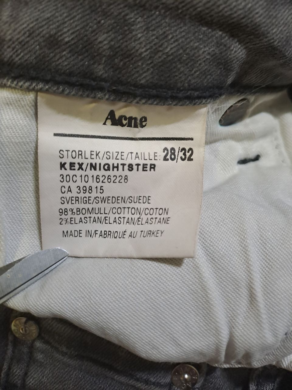 Acne Studios Acne Vintage Avant-Garde Jeans Size US 28 / EU 44 - 3 Thumbnail