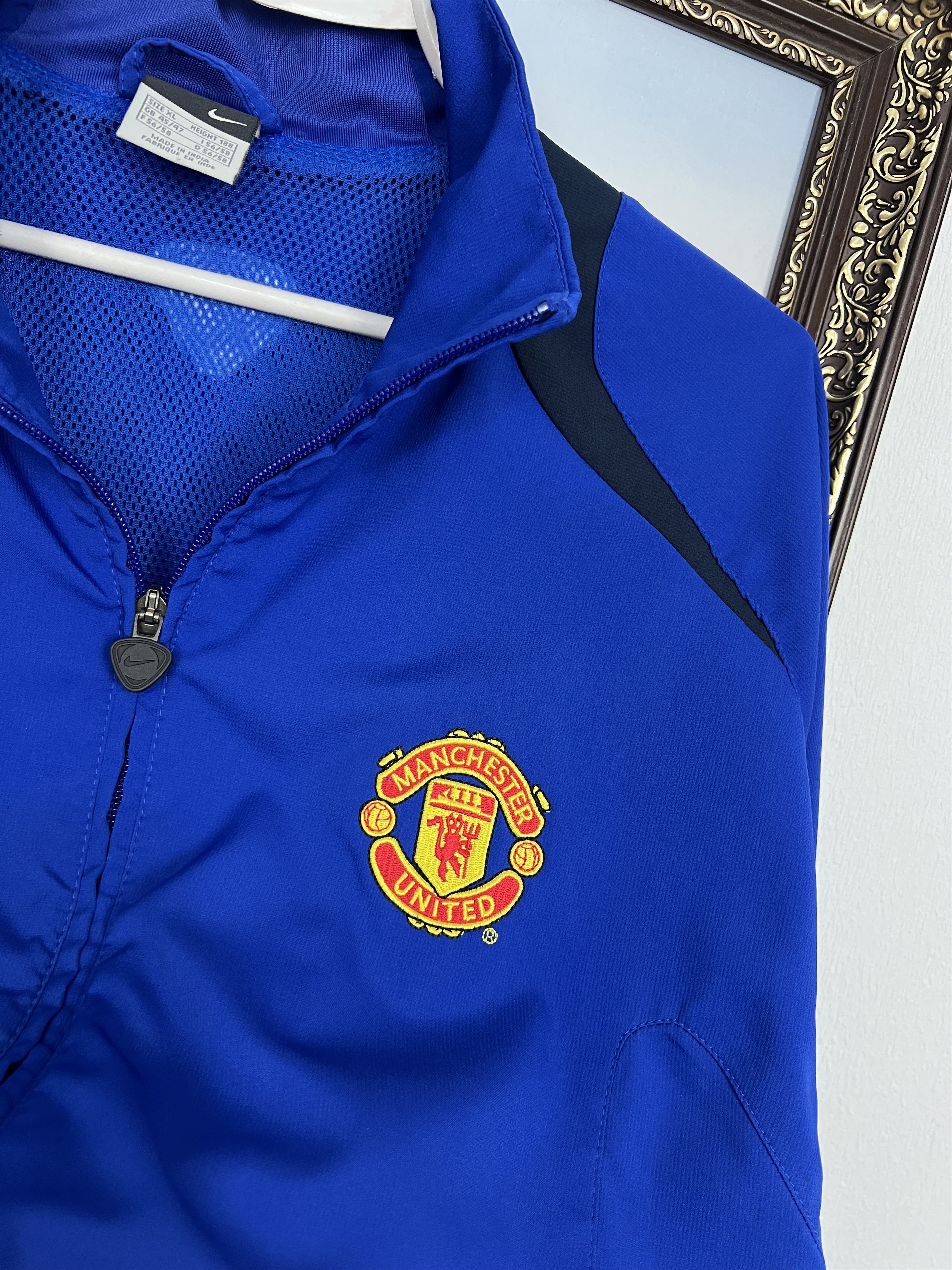 Nike Vintage Nike Manchester United Football Jacket Soccer Size US XL / EU 56 / 4 - 4 Thumbnail