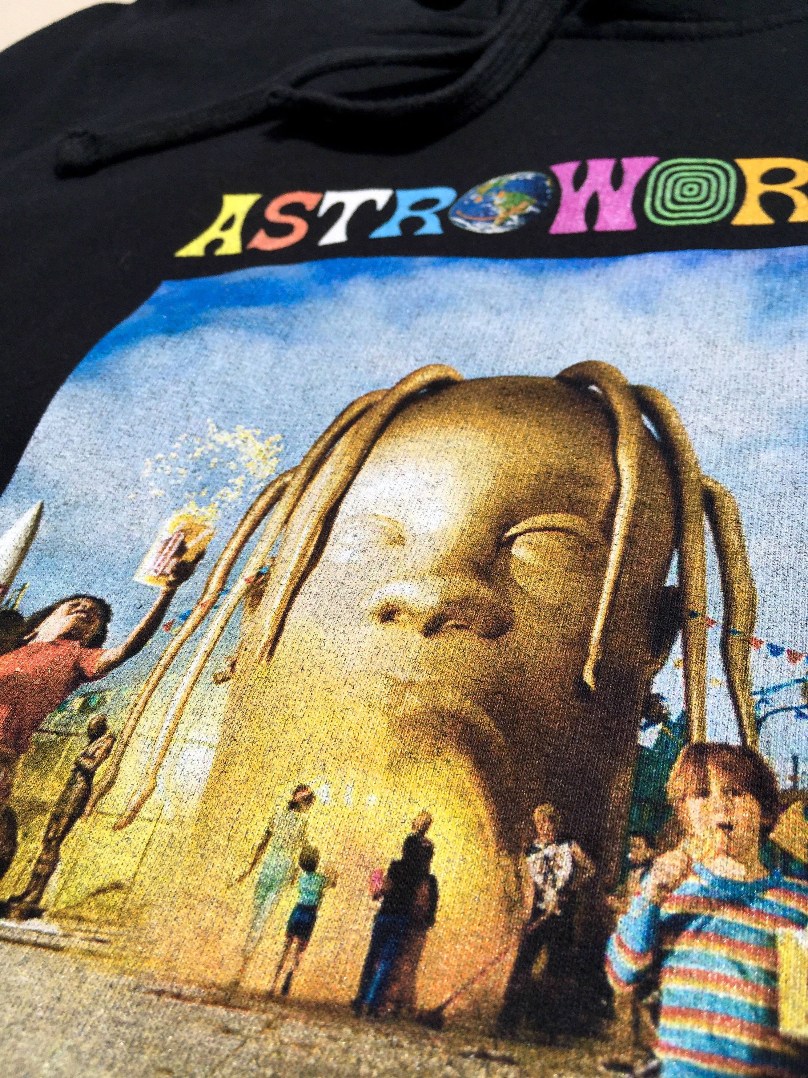 Independent Trading Co. Travis Scott Astroworld Independent Sweatshirt Black Hoodie Size US XXL / EU 58 / 5 - 4 Thumbnail