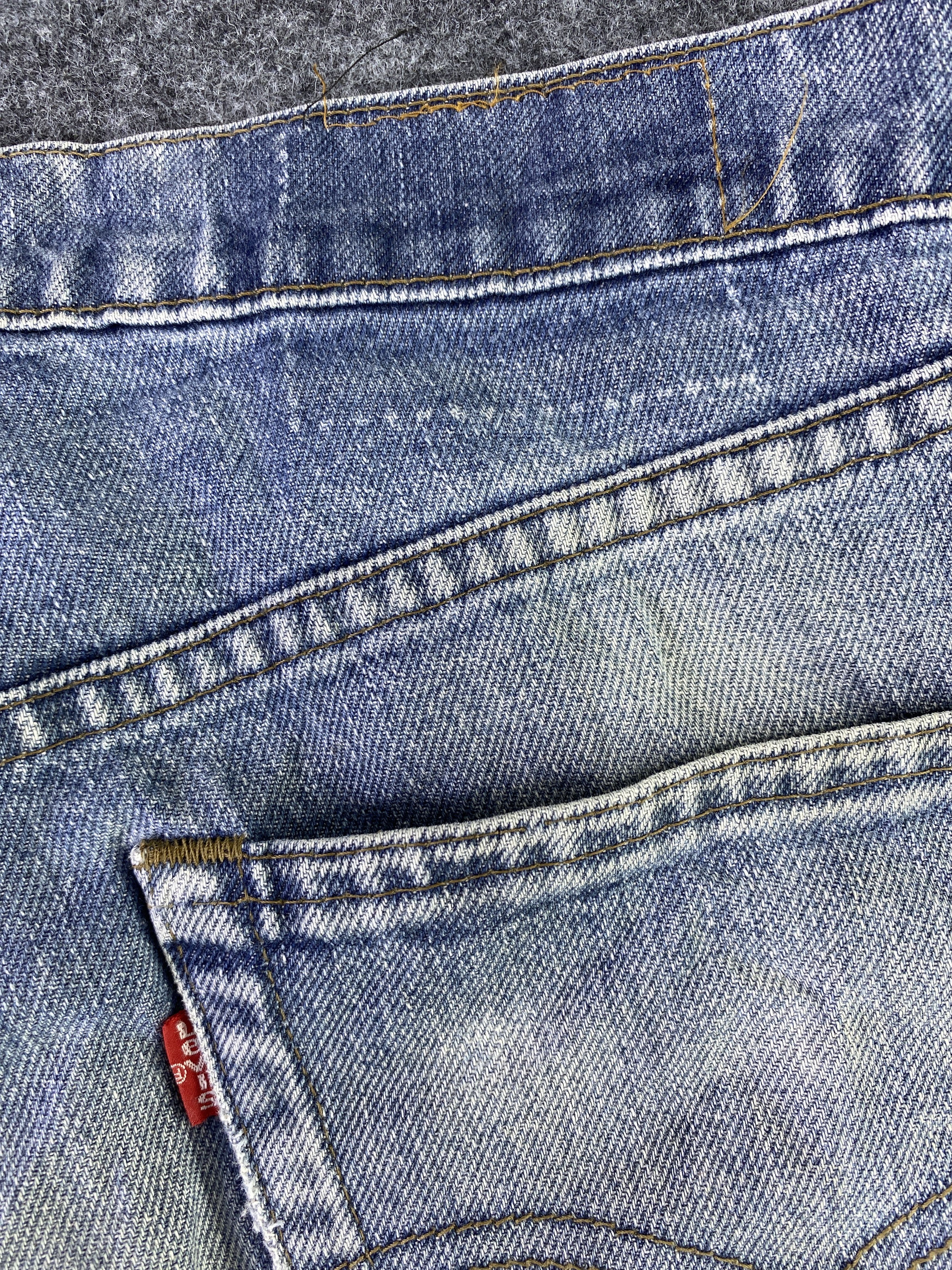 Levi's Vintage Levi's 509 Distress Blue Wash Jeans - J930 Size US 32 / EU 48 - 11 Thumbnail