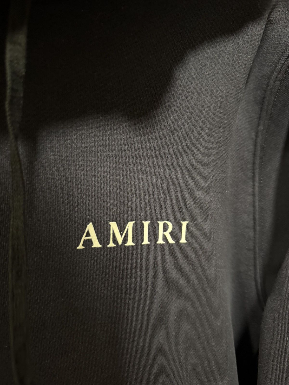 Amiri AMIRI LOGO BLACK HOODIE Size US L / EU 52-54 / 3 - 3 Thumbnail