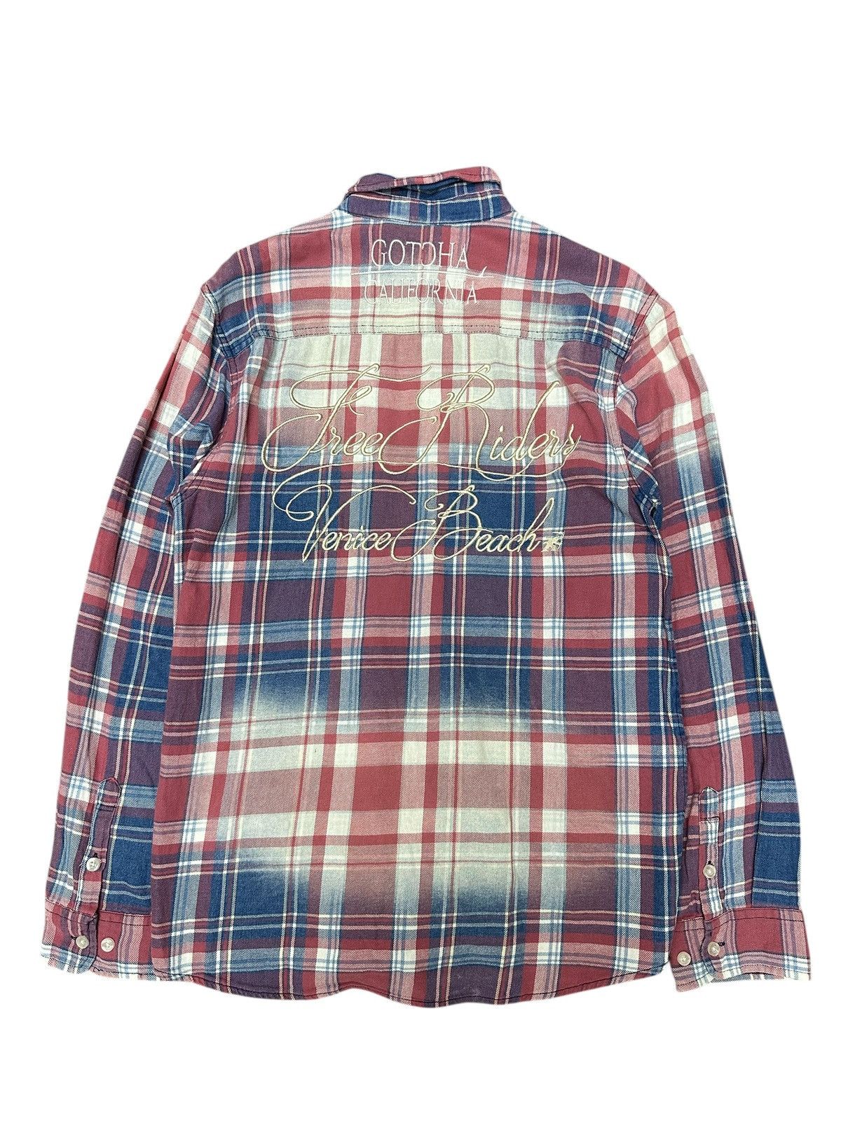 20471120 2000s GOTCHA POEM TARTAN JUNYA CDG STYLE SHIRT BUTTON Size US M / EU 48-50 / 2 - 1 Thumbnail
