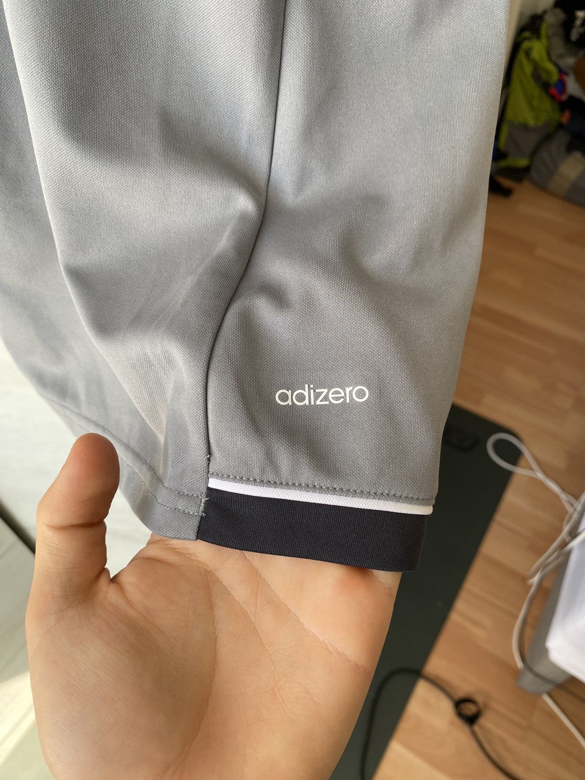 Other Manchester United 2017 Grey AON Training Jersey Shirt Adidas Size US L / EU 52-54 / 3 - 3 Thumbnail