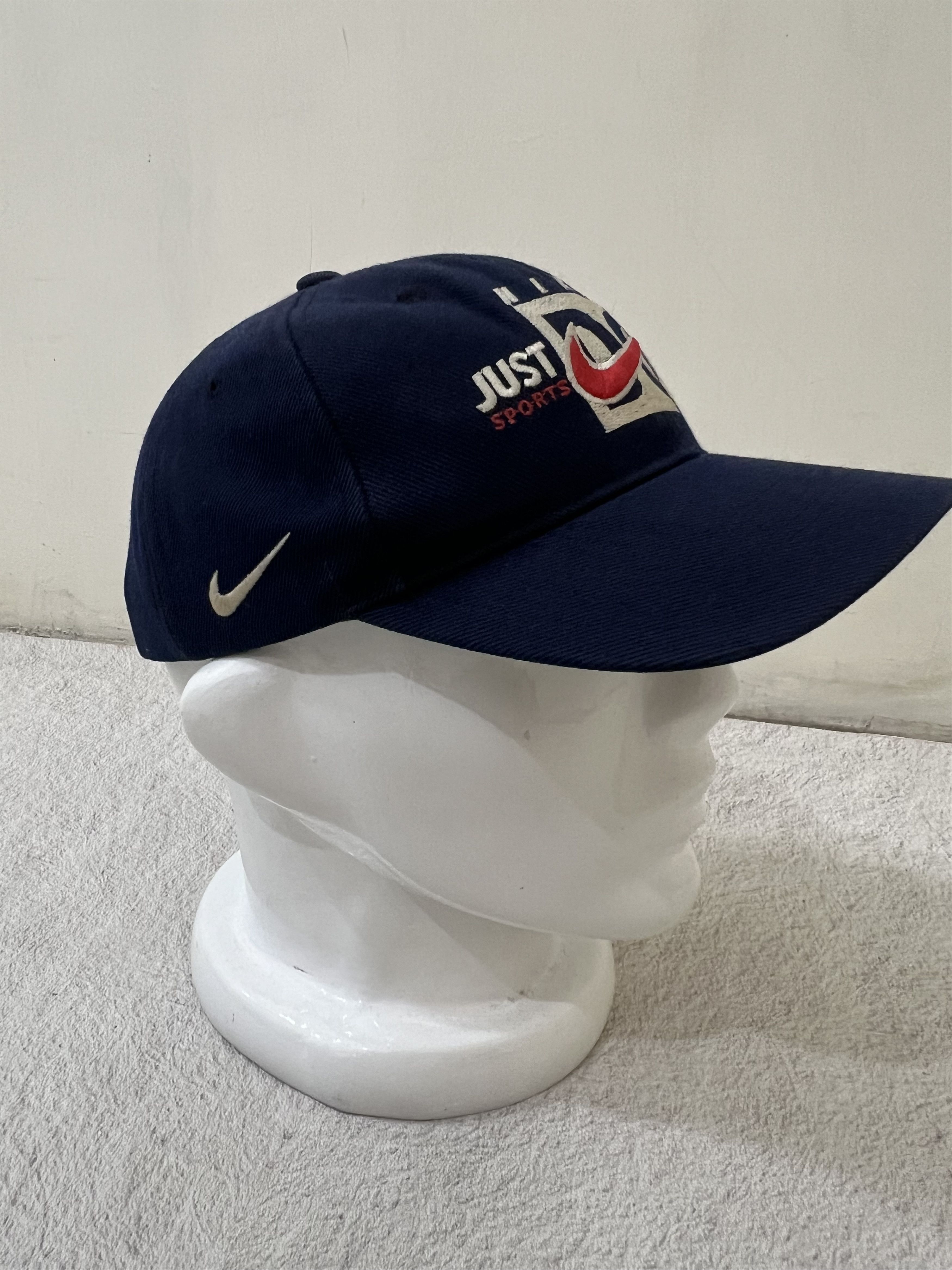 Nike 2000s Nike Usa Just Do It Embroidery Velcro Cap Hat y2k Size ONE SIZE - 2 Thumbnail