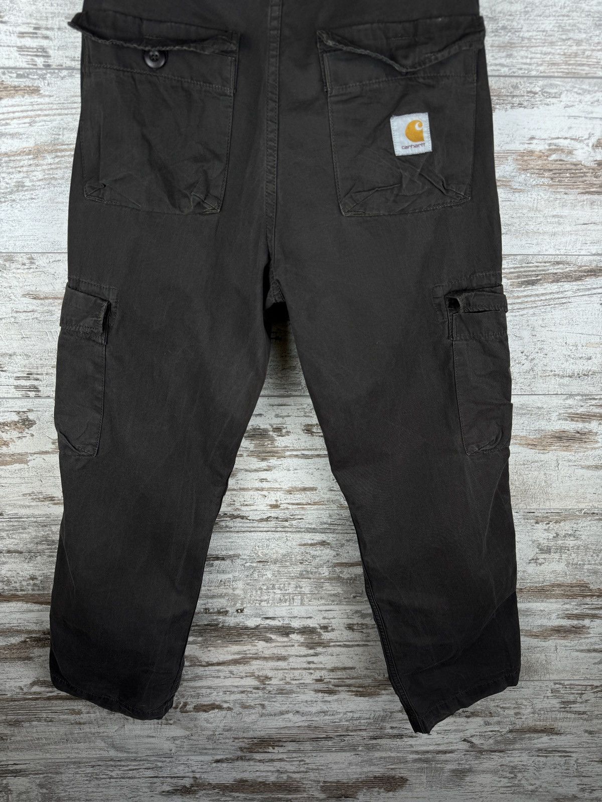 Carhartt × Carhartt Wip × Vintage Mens Vintage Carhartt Wip brown THRIFT PANT cargo joggers OG Size US 29 - 16 Thumbnail
