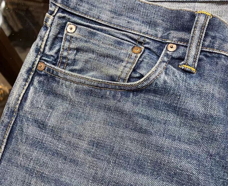 RRL Ralph Lauren RRL Ralph Lauren Rare and out of print old jeans with smil Size US 32 / EU 48 - 7 Thumbnail