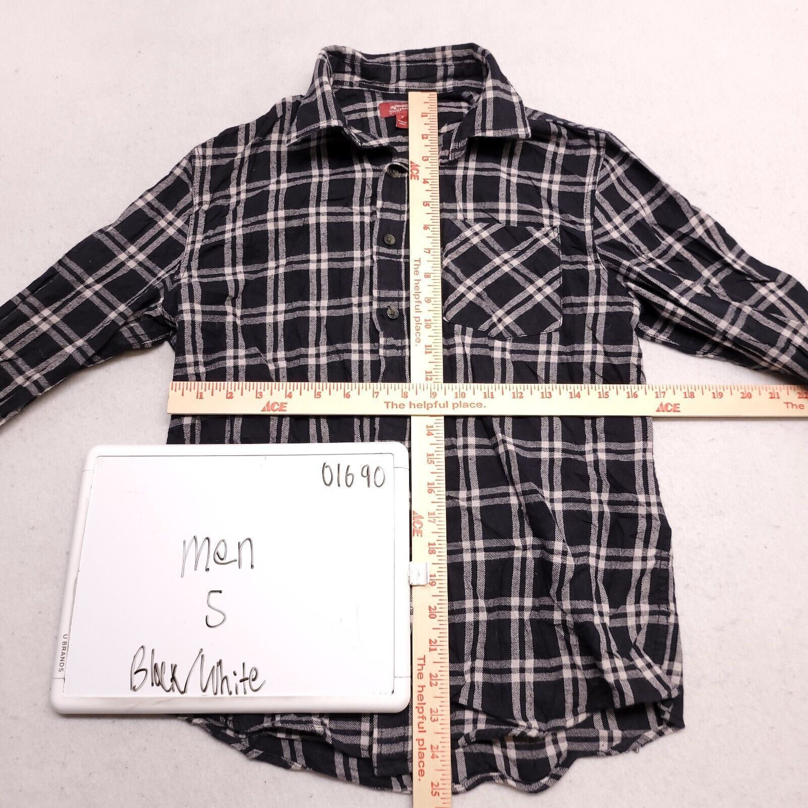 Arizona Jean Co. Arizona Jean Co Tartan Flannel Button Up Shirt Mens Size S Size US S / EU 44-46 / 1 - 6 Thumbnail