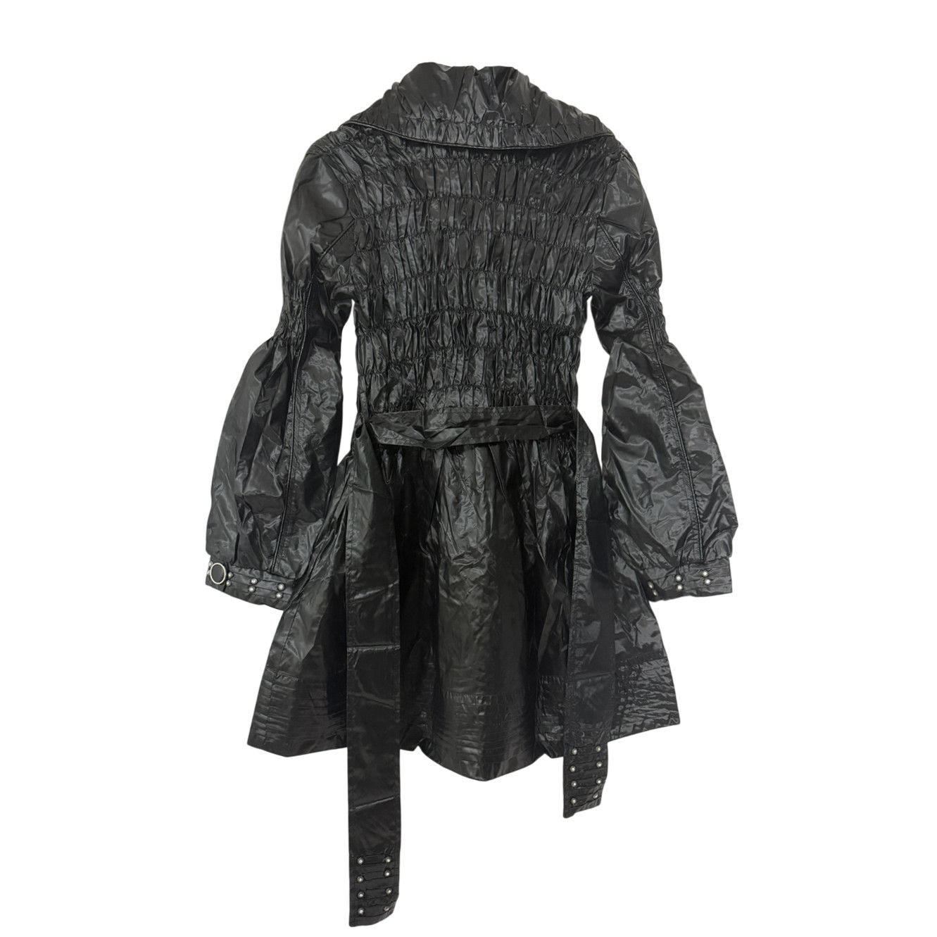 Just Cavalli NWT Just Cavalli Sculptural Leather Coat Size L / US 10 / IT 46 - 7 Thumbnail