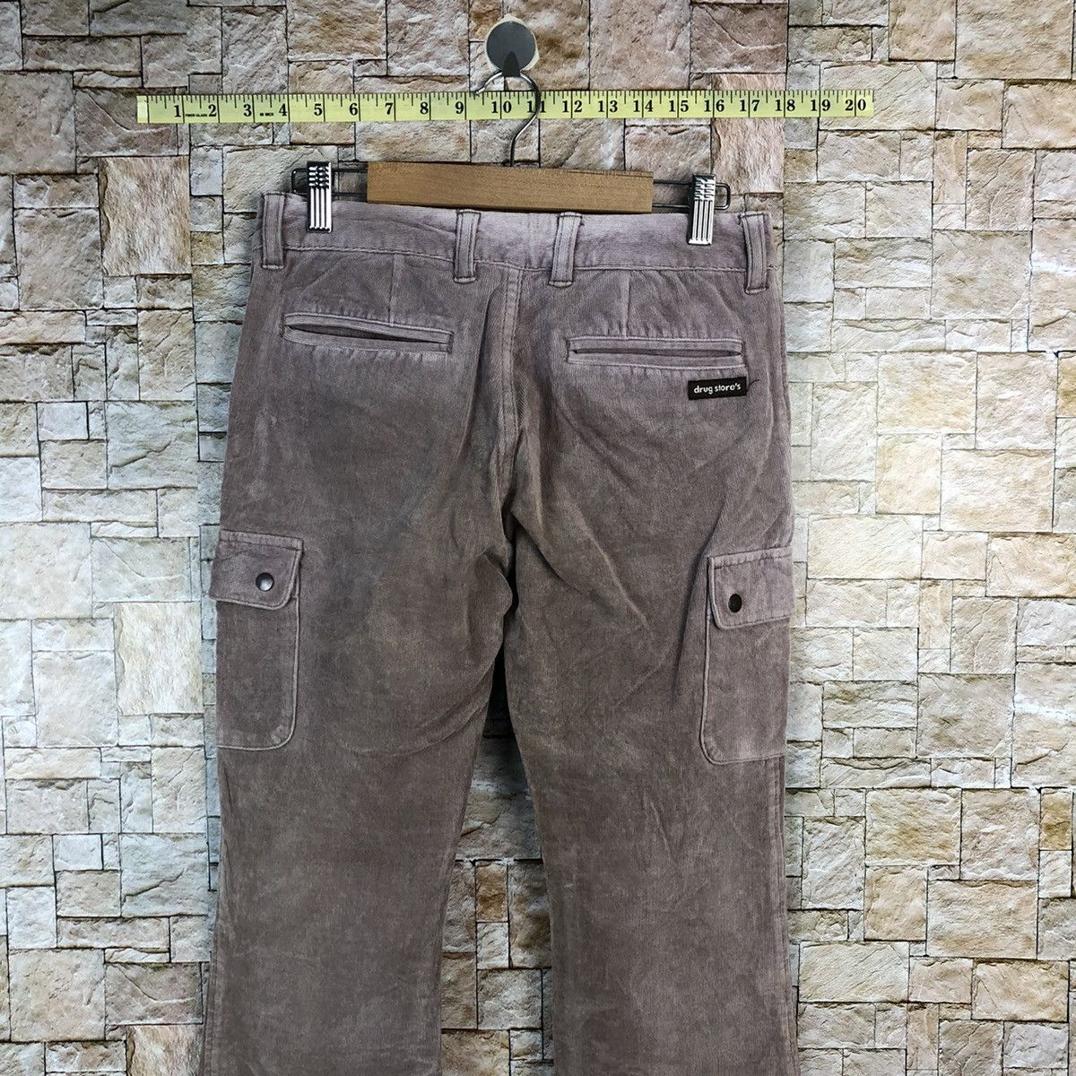 Japanese Brand Drug Store Purple Conduroy Pants #A1022 Size 26" / US 2 / IT 38 - 16 Thumbnail