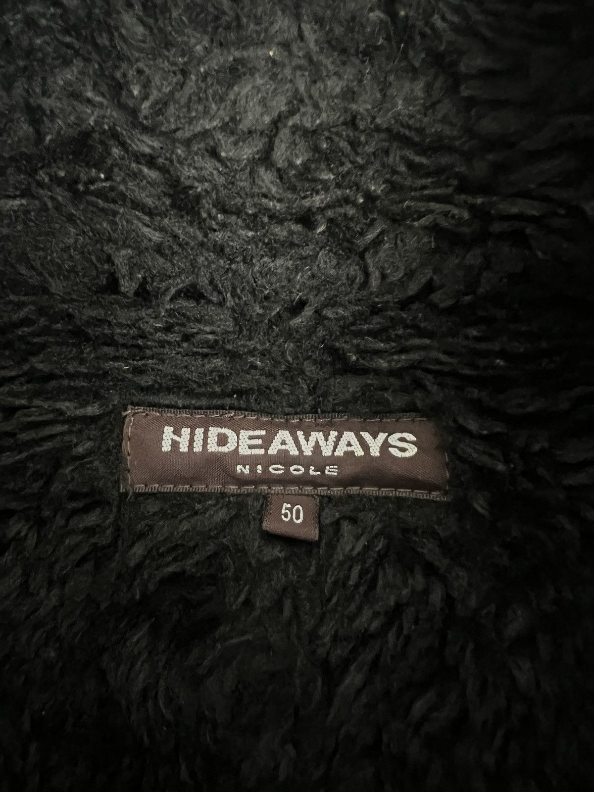 Genuine Leather × HIDEAWAYS × Le Grande Bleu (L.G.B.) Y2K Hideaways Nicole Sherpa Faux Suede Leather Biker Jacket Size US M / EU 48-50 / 2 - 8 Thumbnail